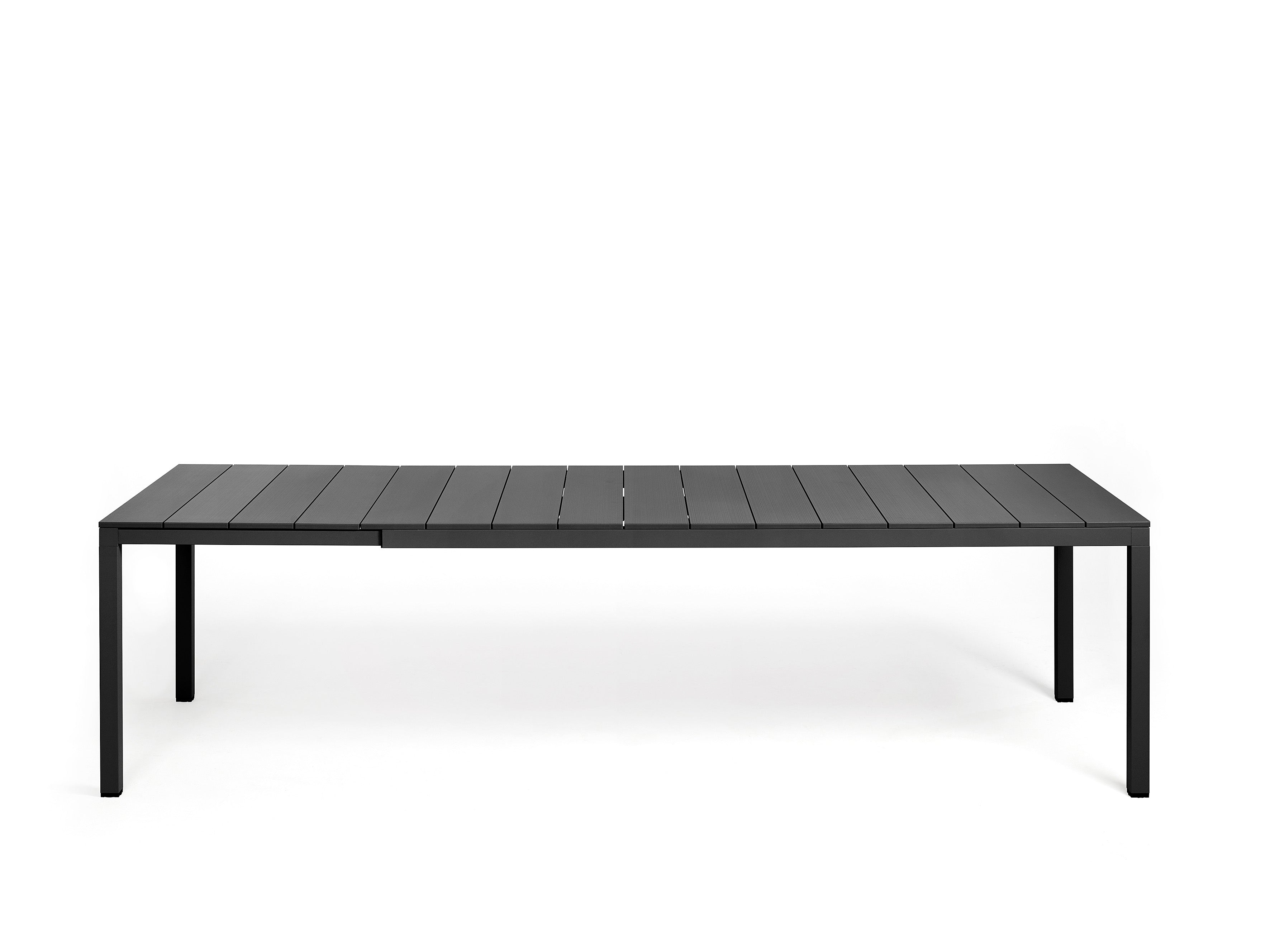 RIO anthracite extendable outdoor table