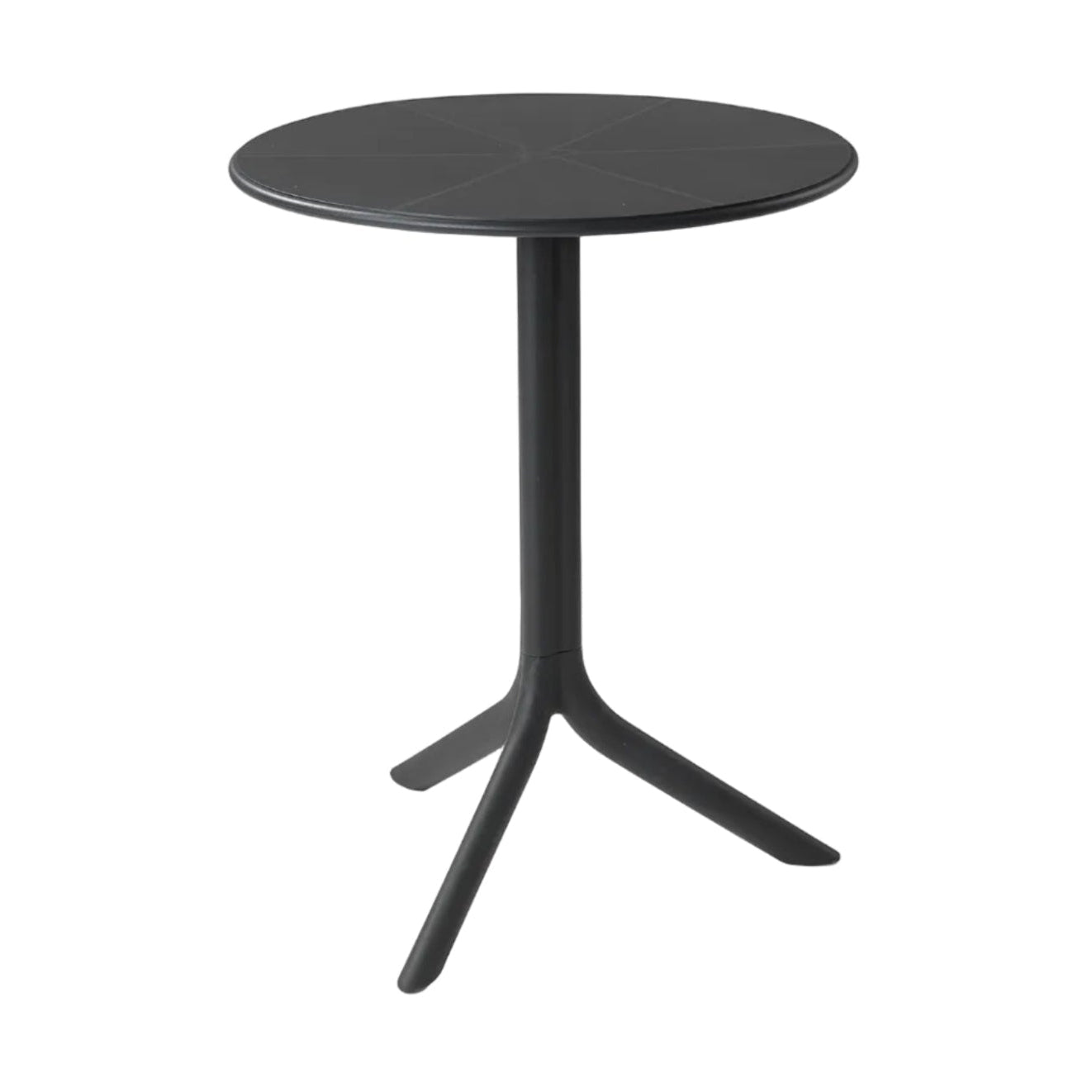 Round Outdoor Table with Height Adjustment SPRITZ Anthracite