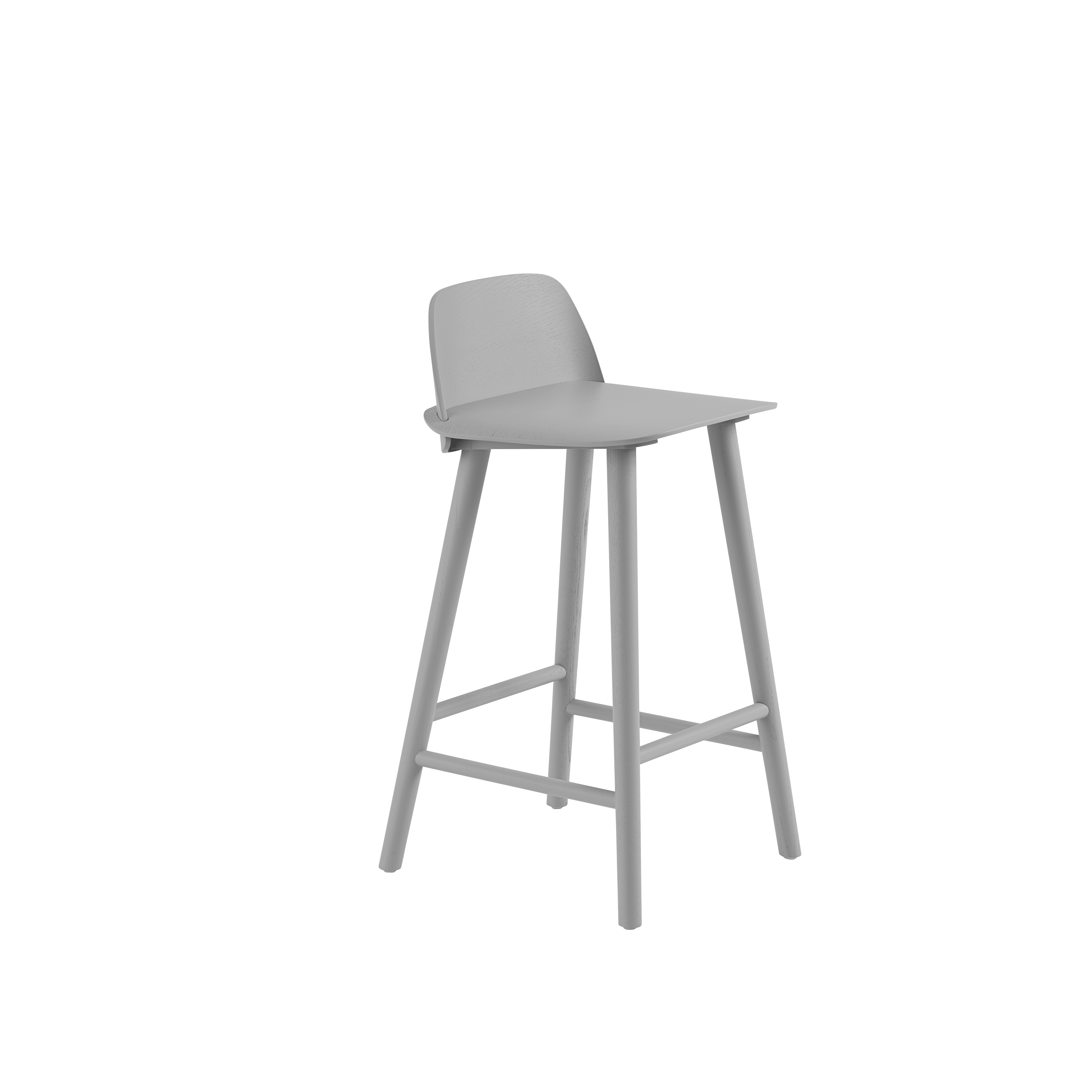 NERD Bar Stool Gray