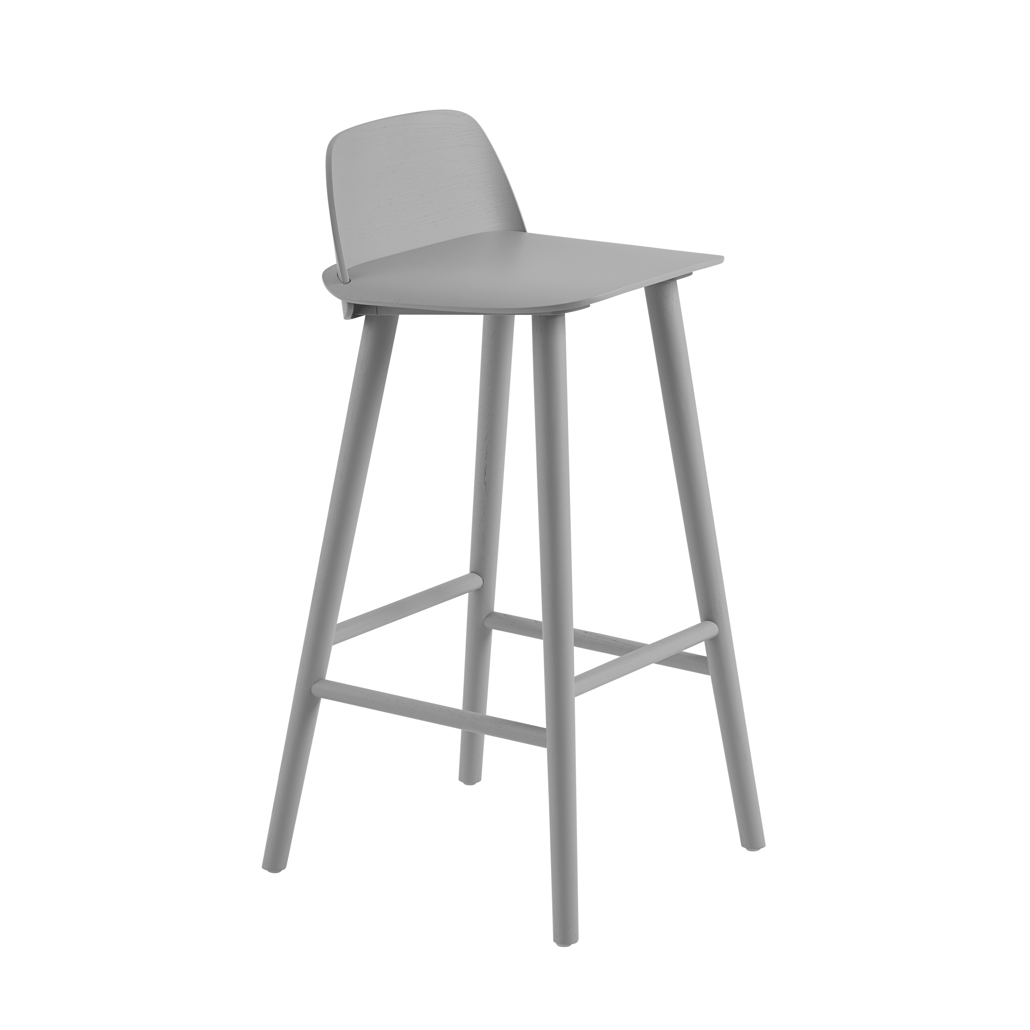 NERD Bar Stool Gray