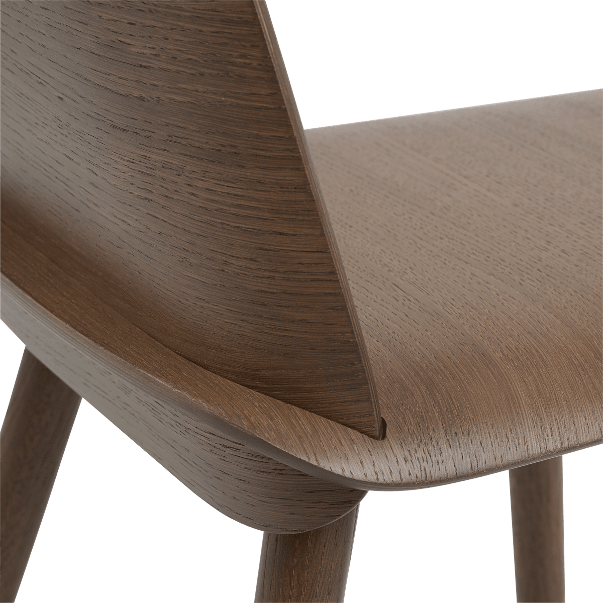 NERD Chair dark oak veneer