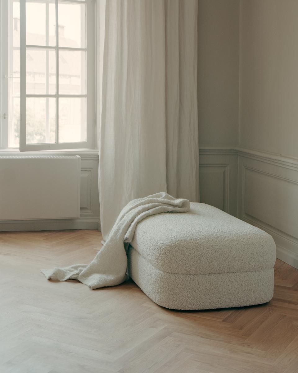 Pouf Covent Nevotex Barnum Lana 24 broken white