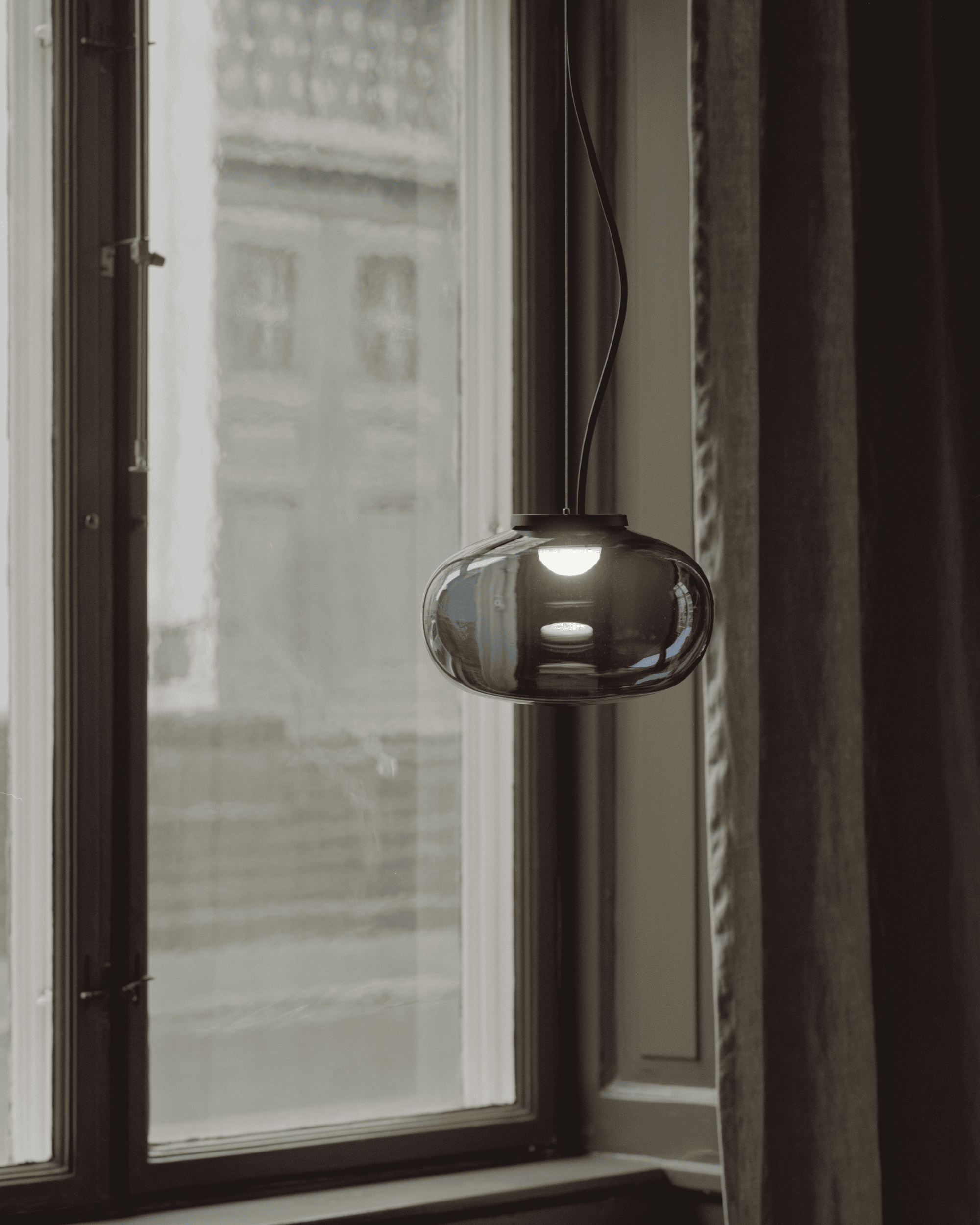 Hanging lamp Karl Johan Glass Dymione