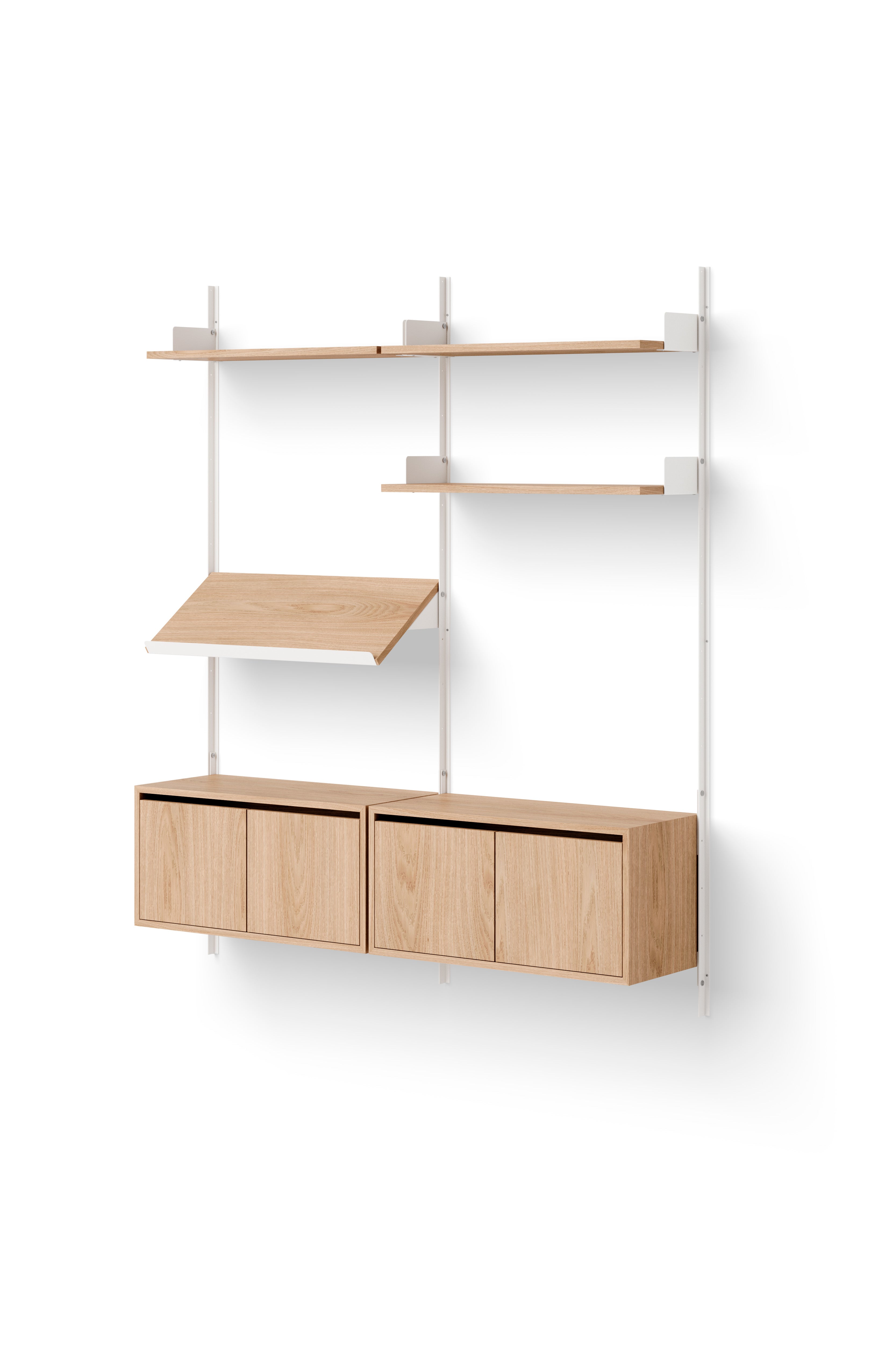 Hanging cabinet with the door New Works Oak Veneer
