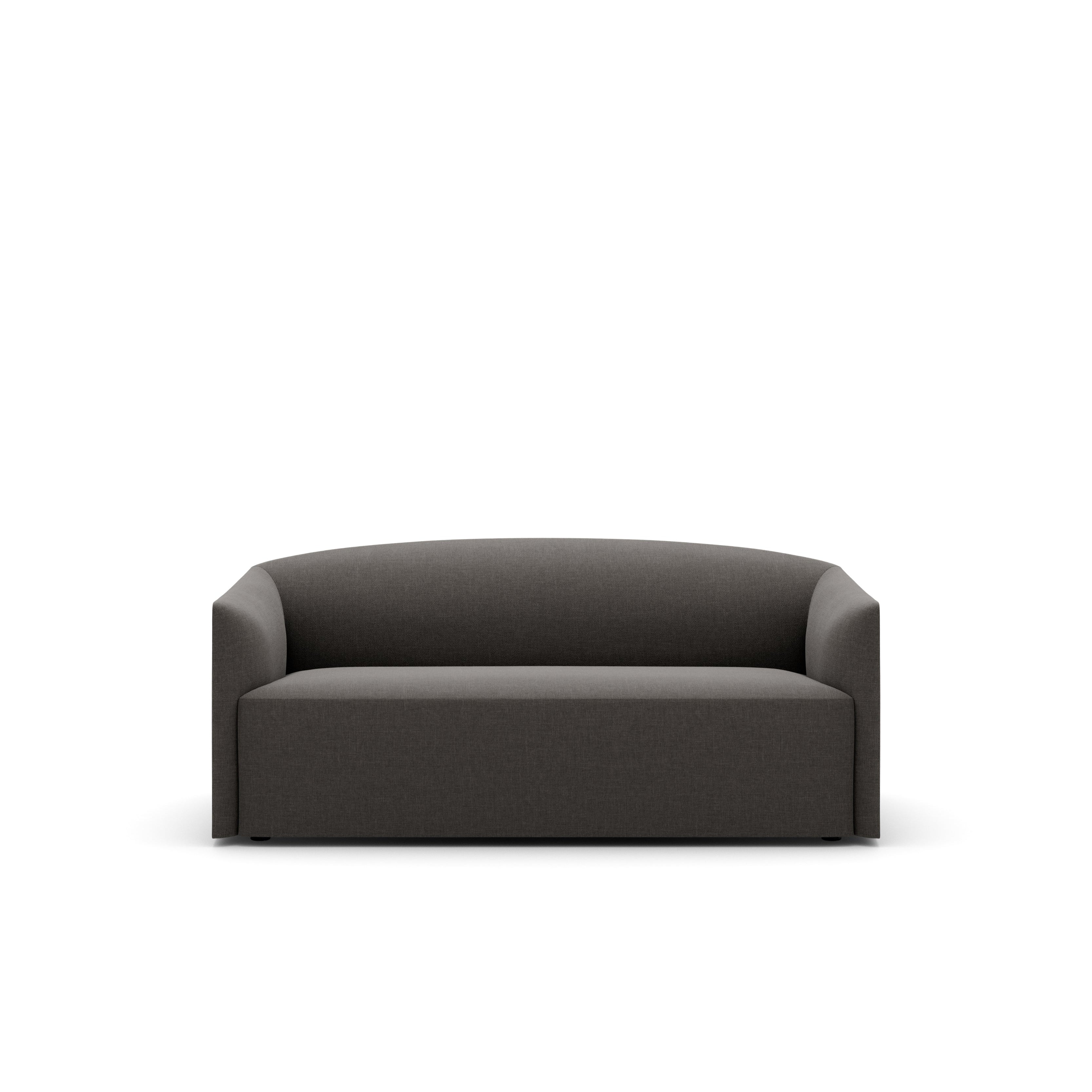 2-person sofa, upholstered shore