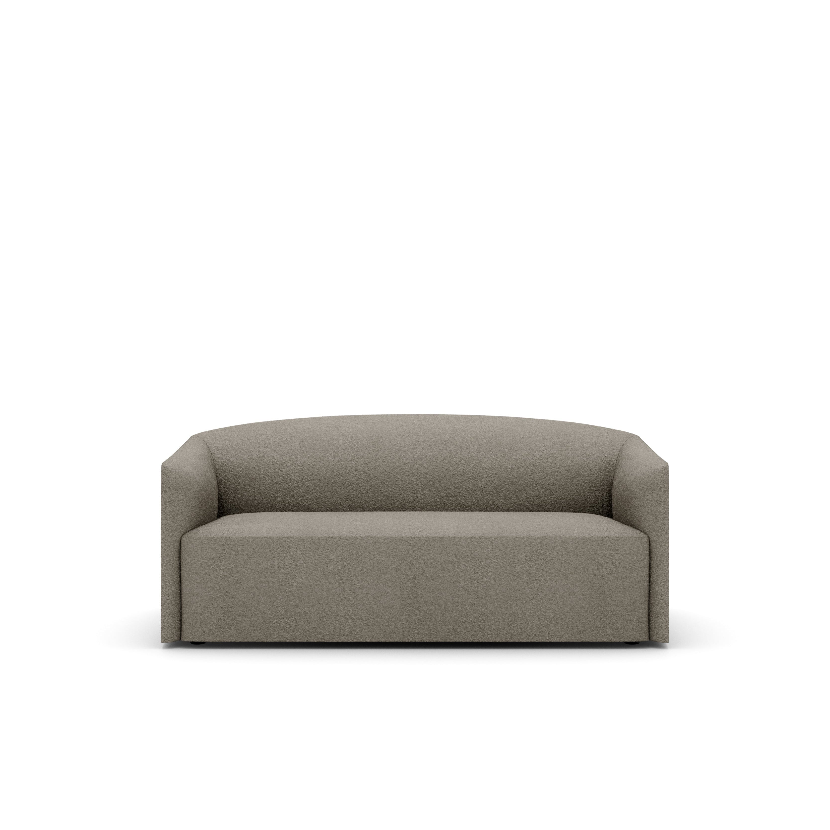 2-person sofa, upholstered shore