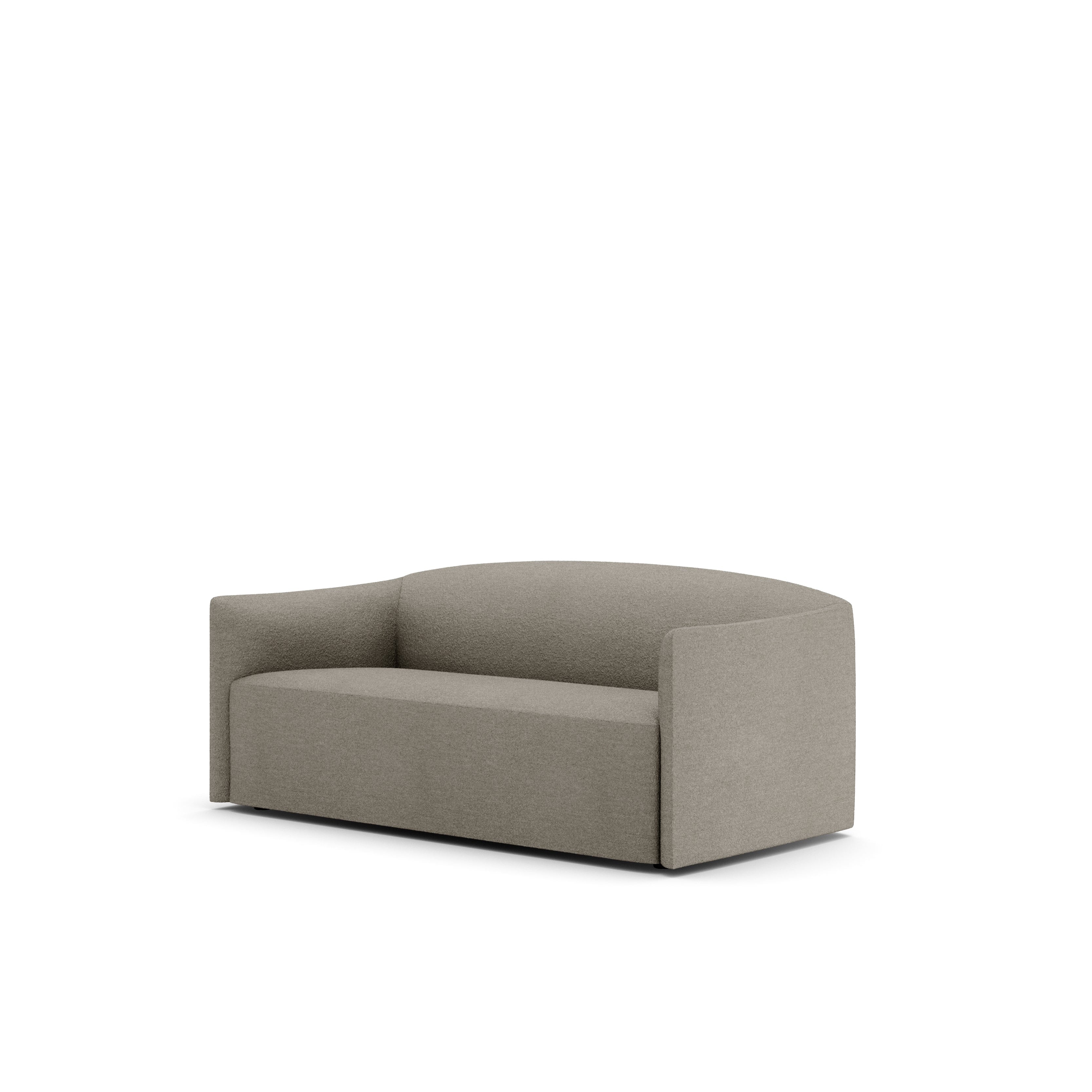 2-person sofa, upholstered shore