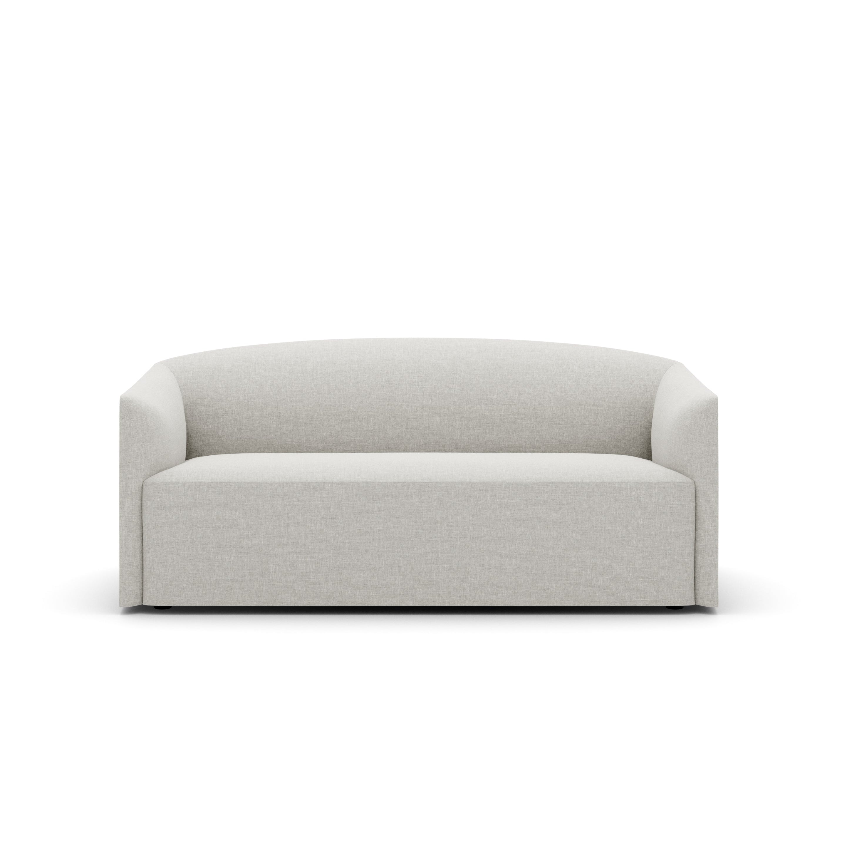 2-person sofa, upholstered shore