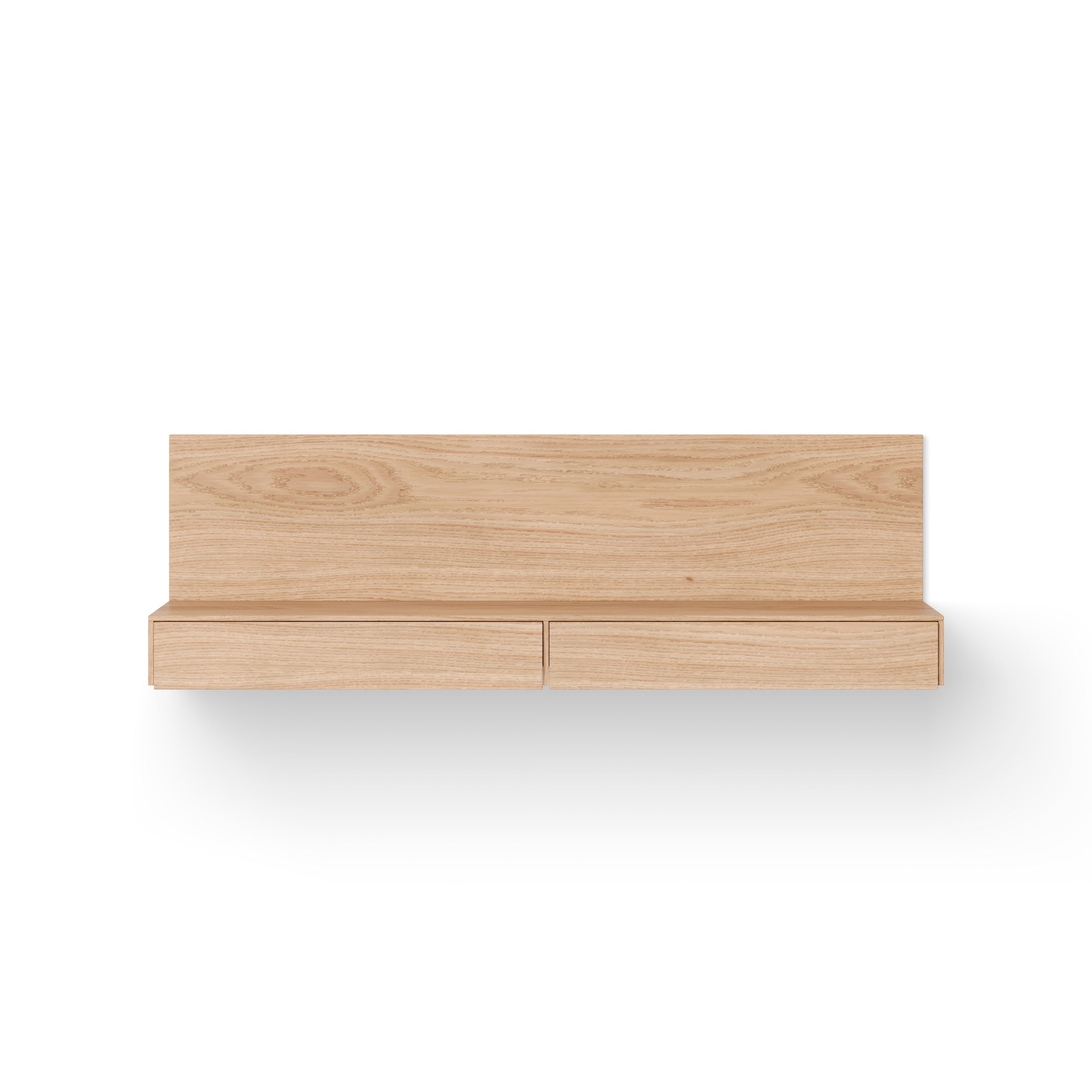 Tana oak veneer hanging cabinet