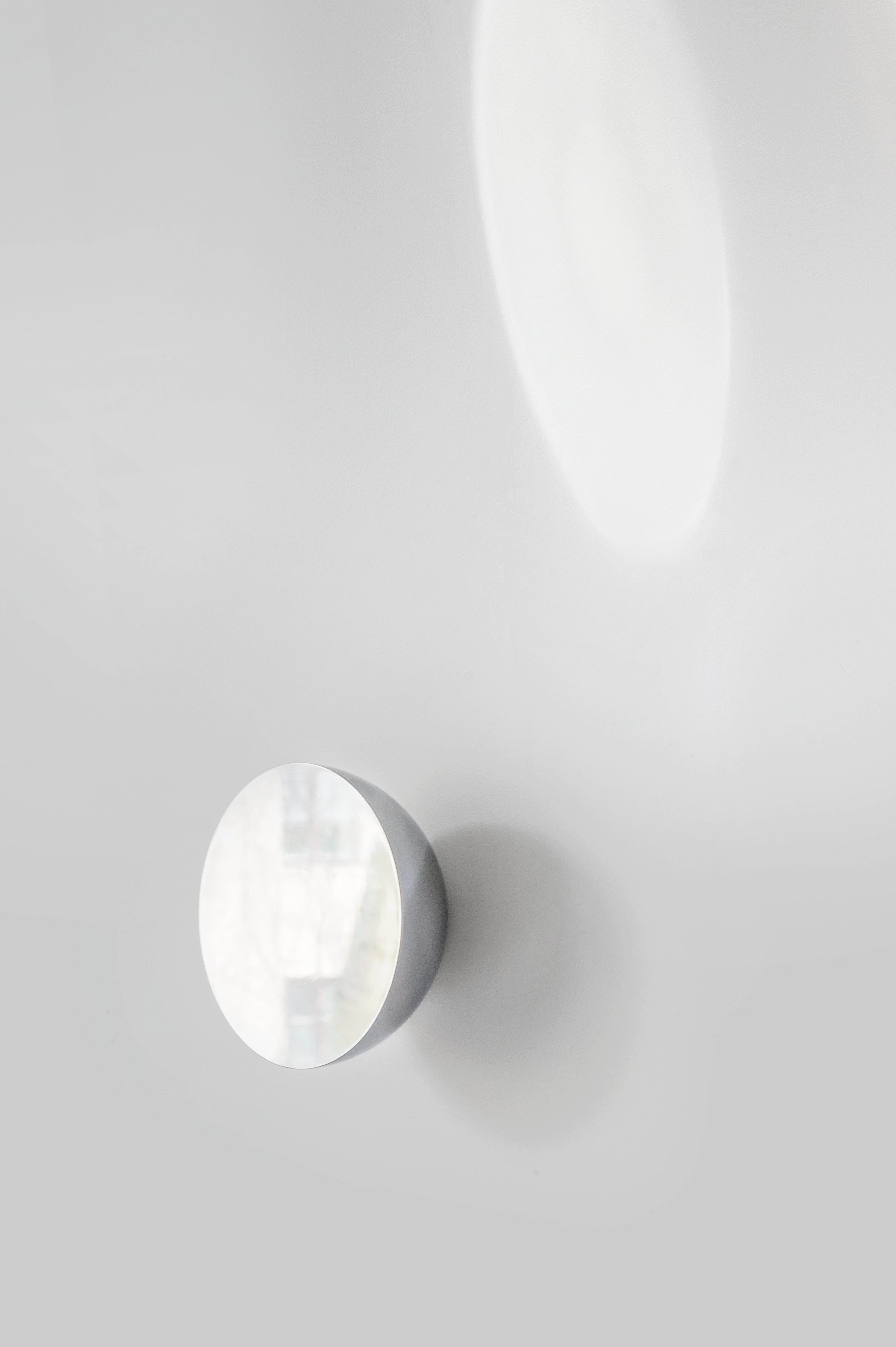 Silver aura mirror