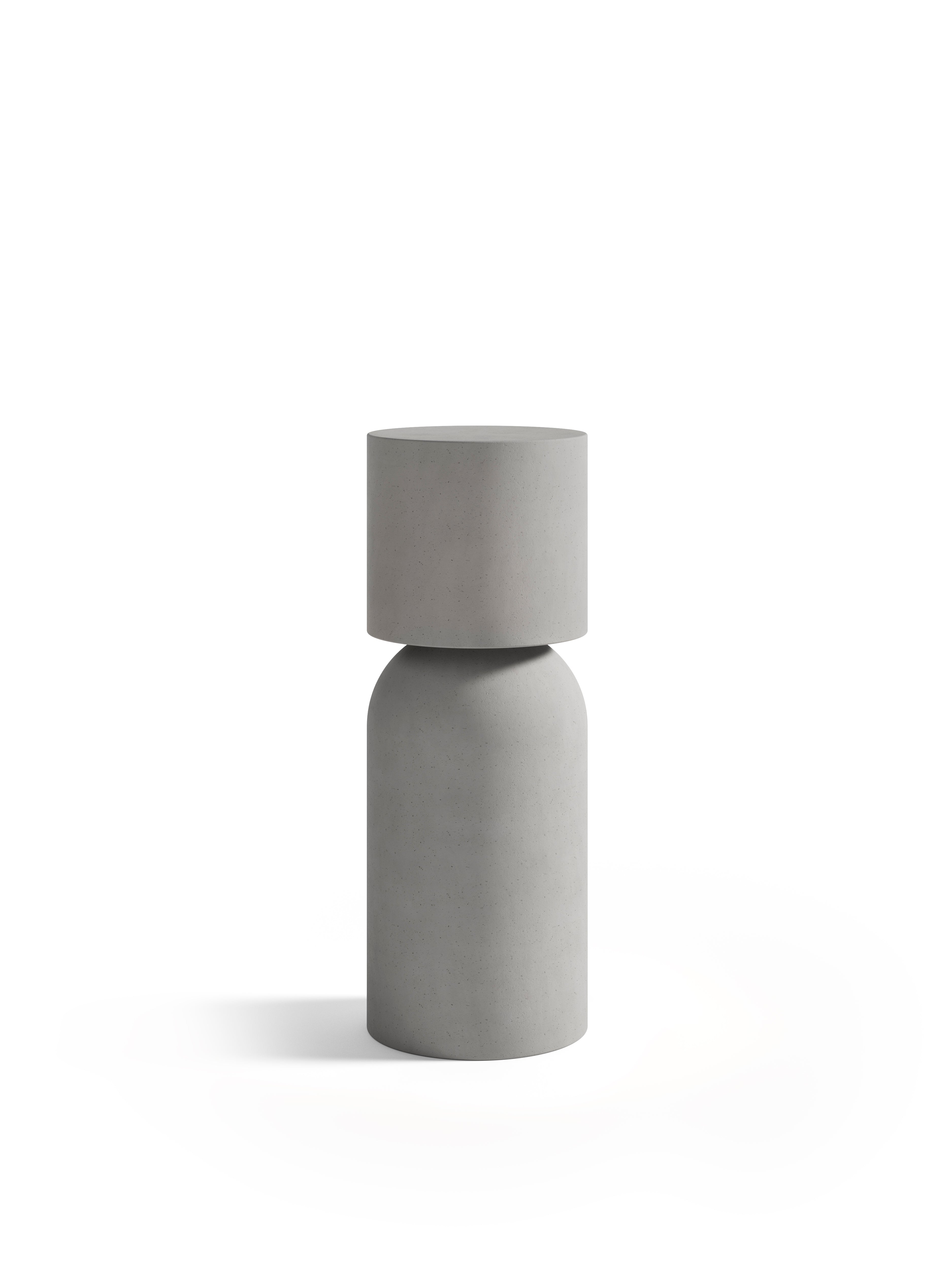 NUI Gray Outdoor Floor Lamp