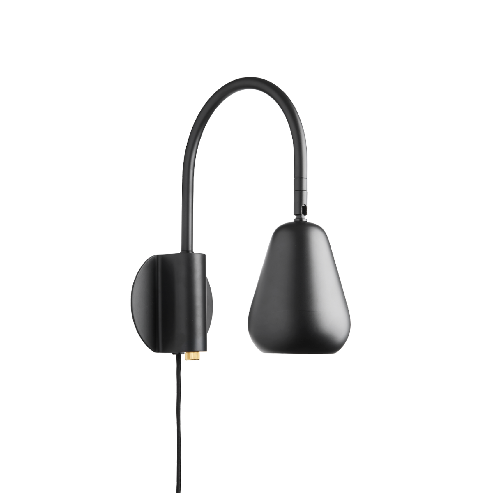 Nastavitelná nástěnná lampa ANOLI černá