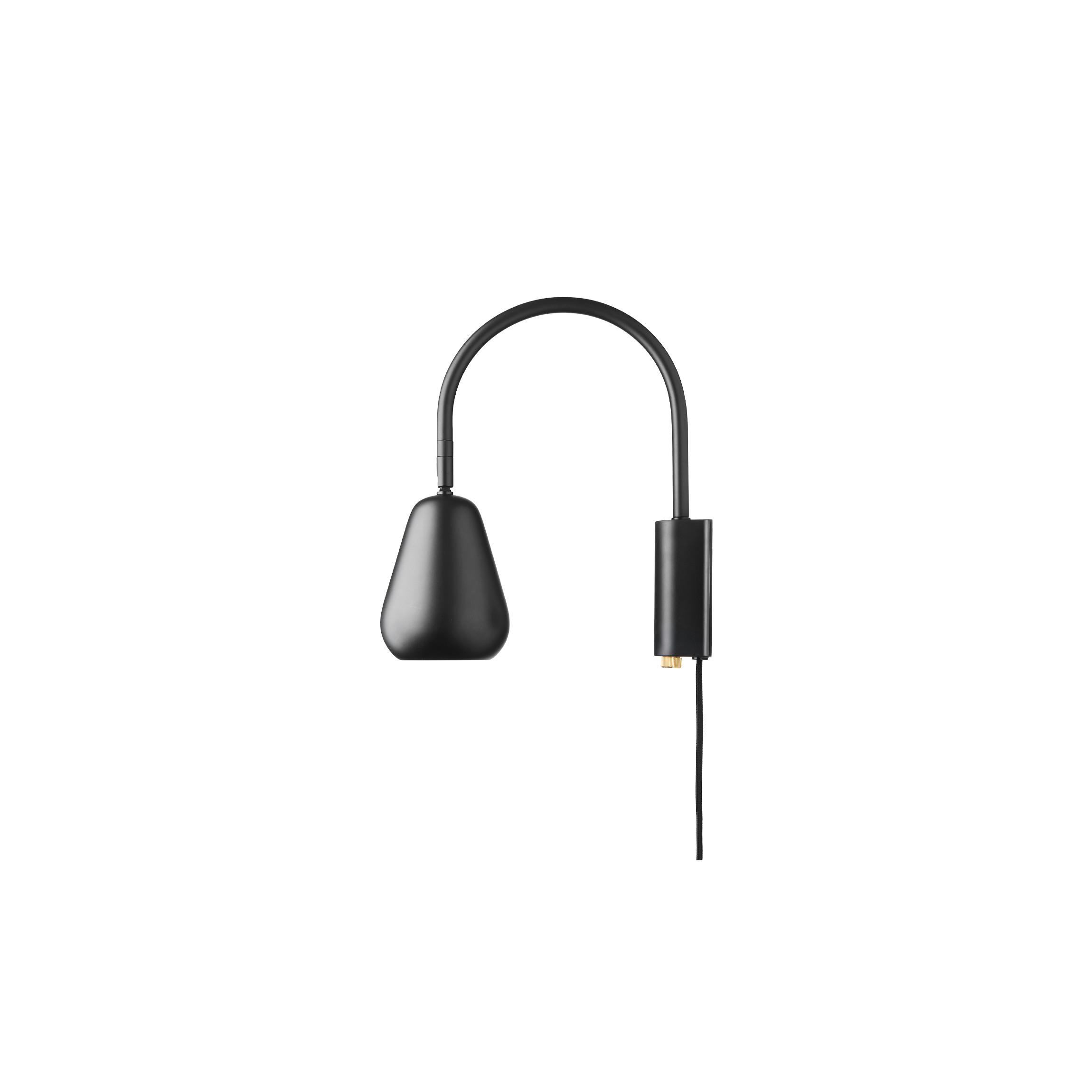Nastavitelná nástěnná lampa ANOLI černá