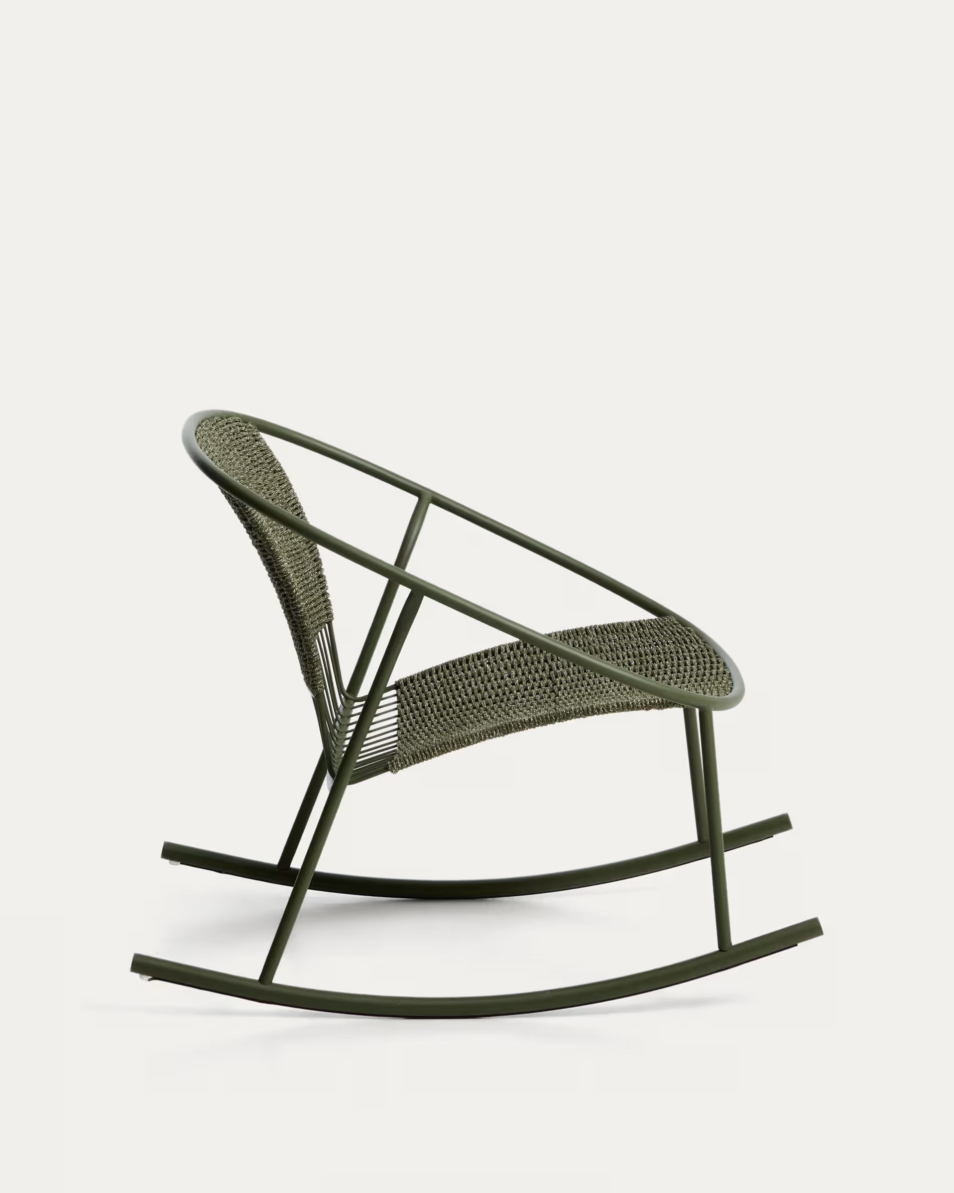 ATRANI Green Rocking Garden Chair