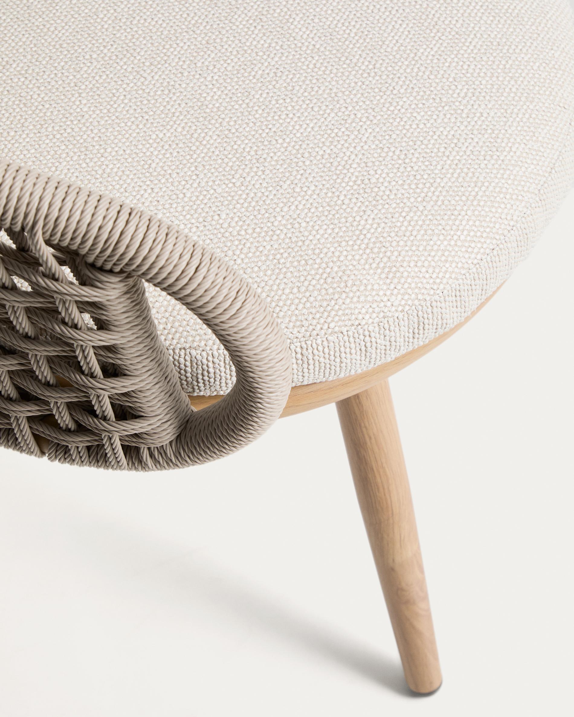 LIDARIO taupe garden chair