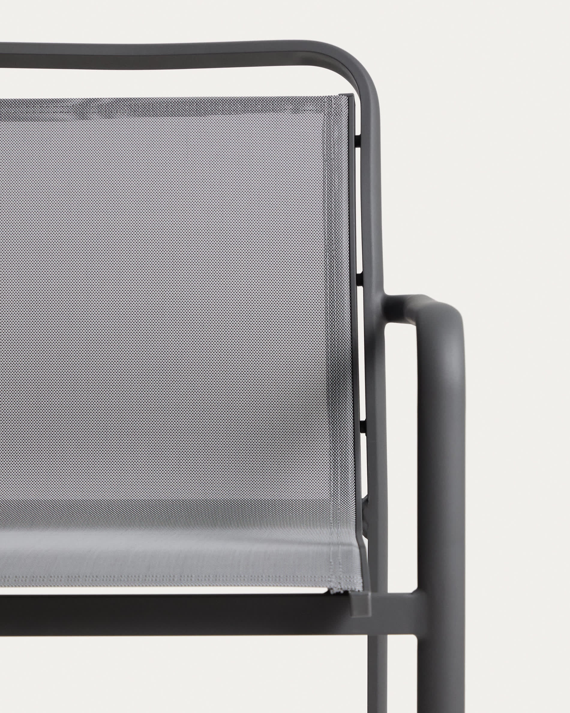 Zahradní židle LURI grafitová