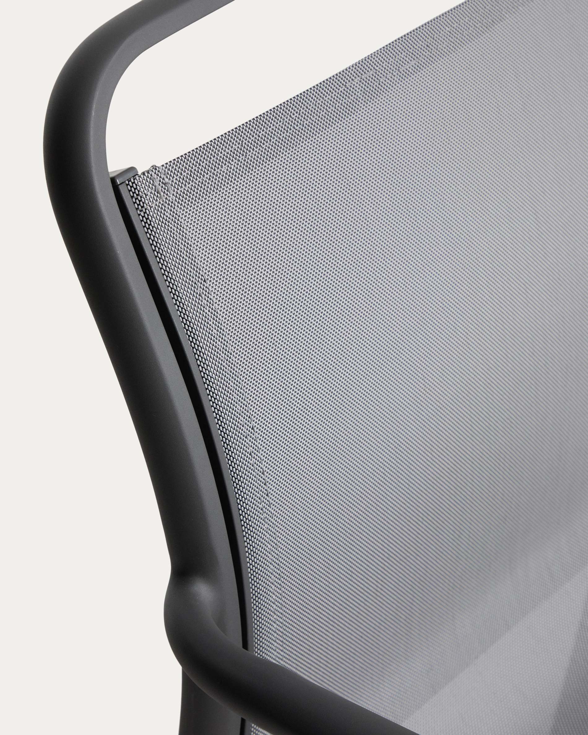 Zahradní židle LURI grafitová