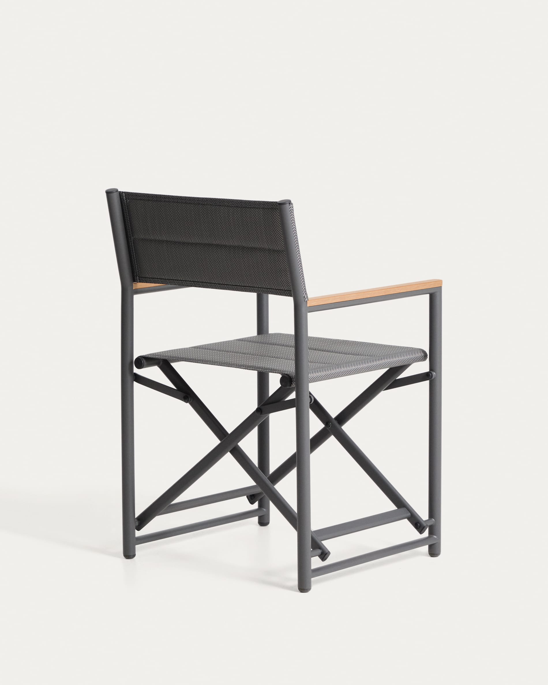 TISNO Folding Garden Chair in Graphite