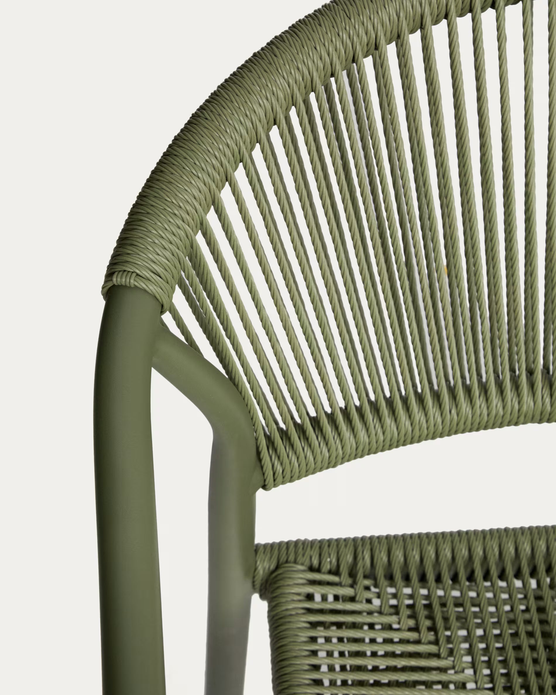 BRELA Green Garden Set with Aluminum Base