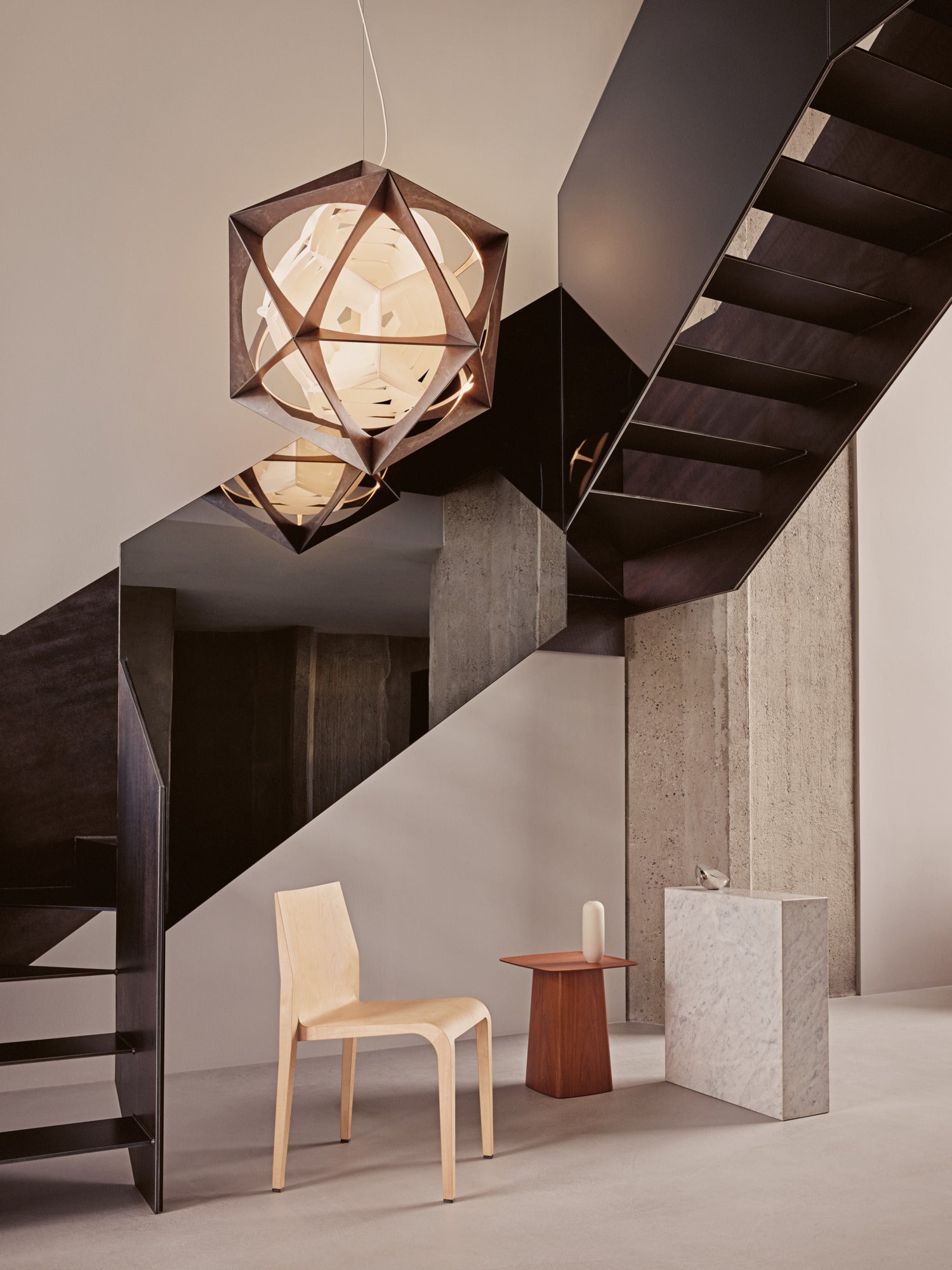 Lampa wisząca OE QUASI ciemne aluminium – Louis Poulsen
