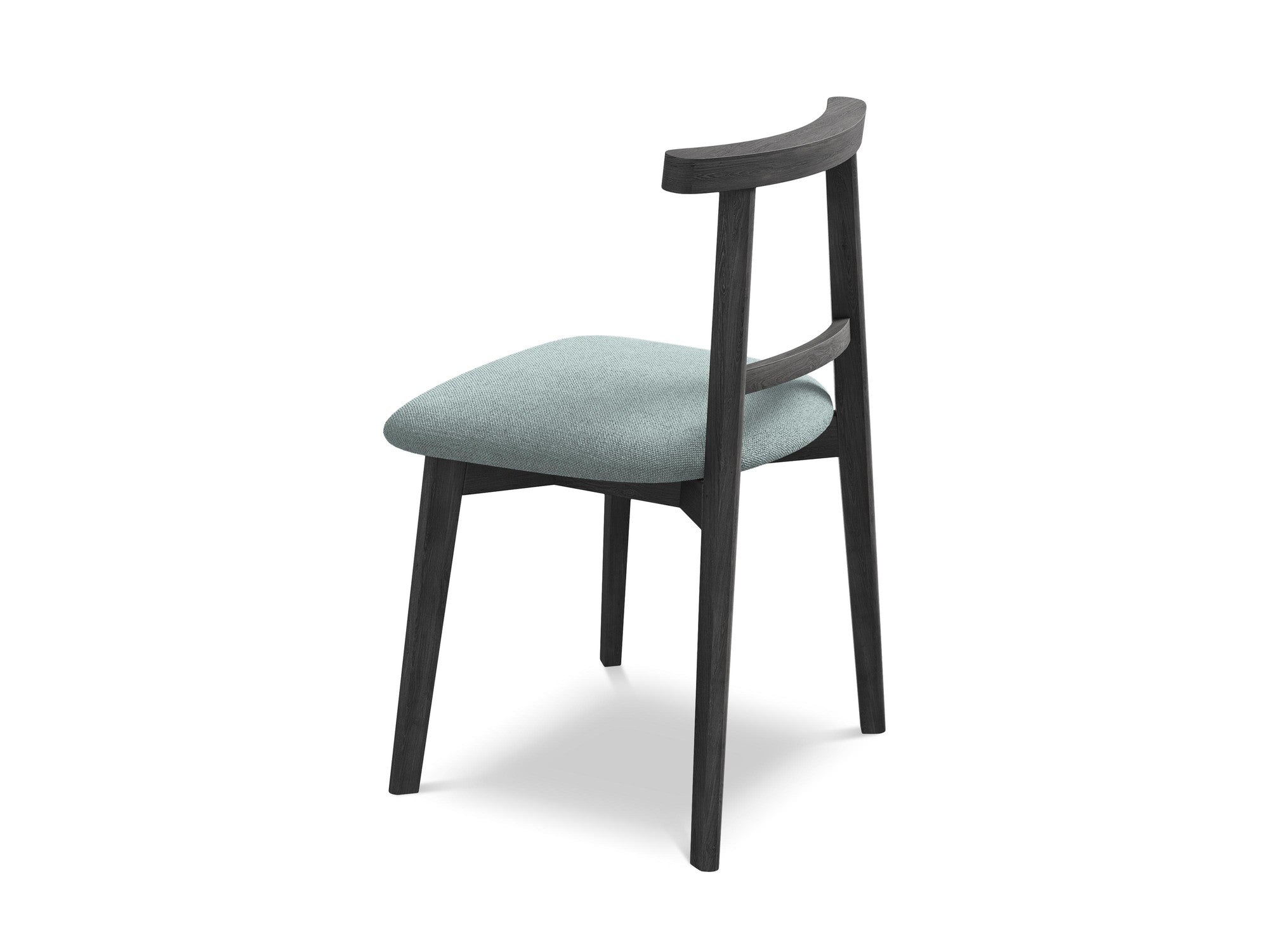 OHELO Chair in Denim Blue with Black Beech Base
