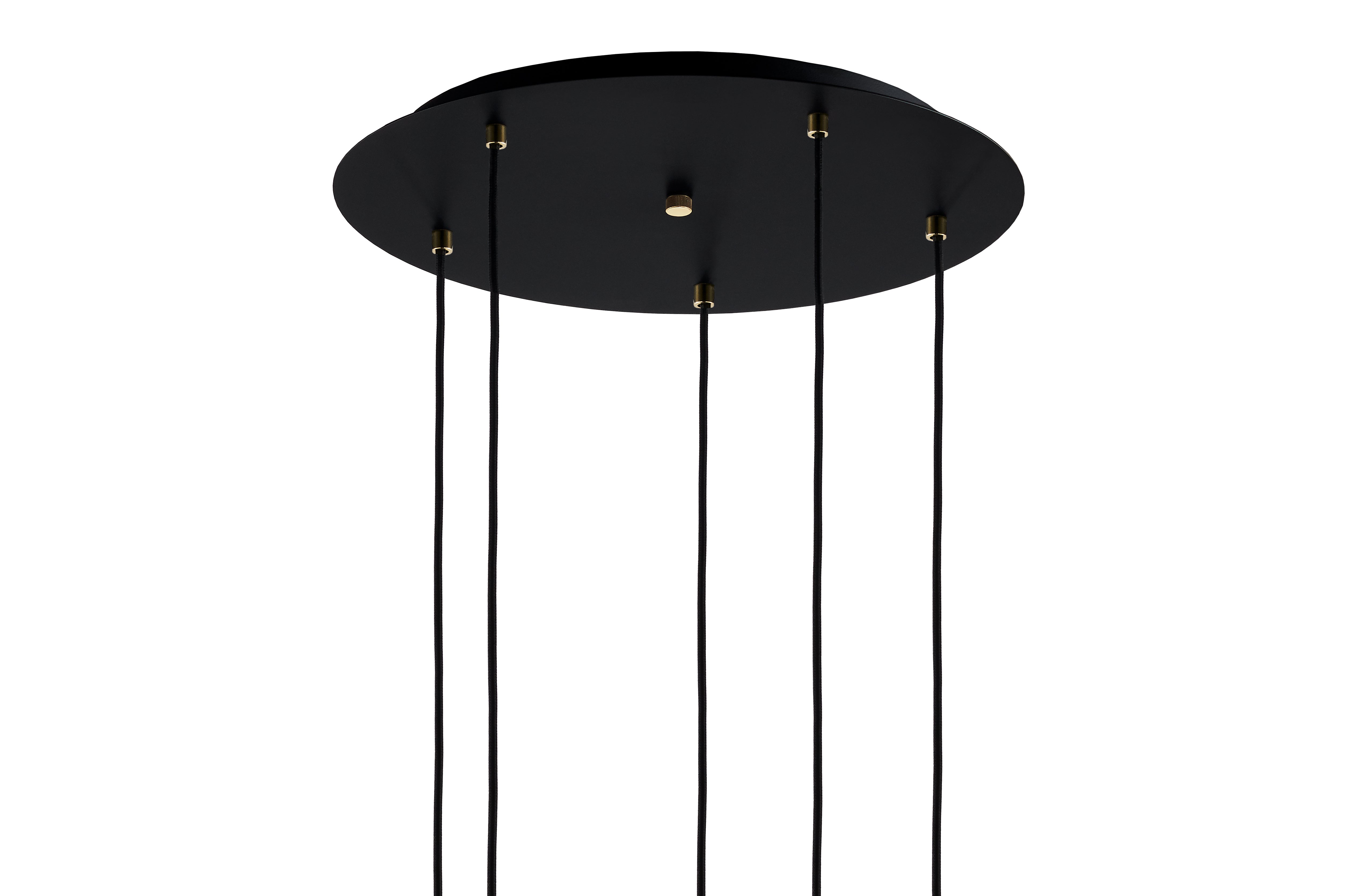 ONYX 5 Graphite Pendant Lamp
