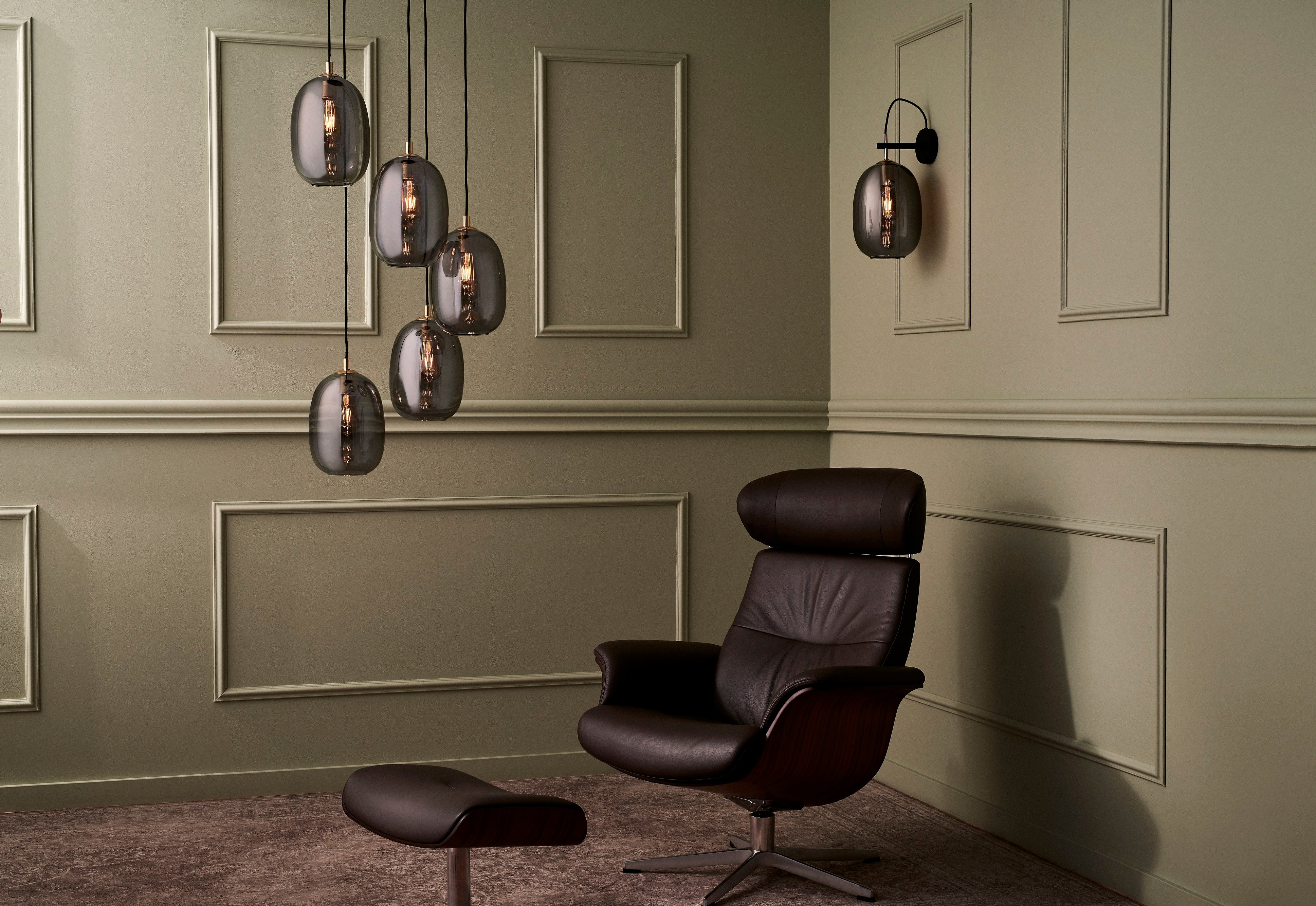 Nástěnné svítidlo ONYX grafitové