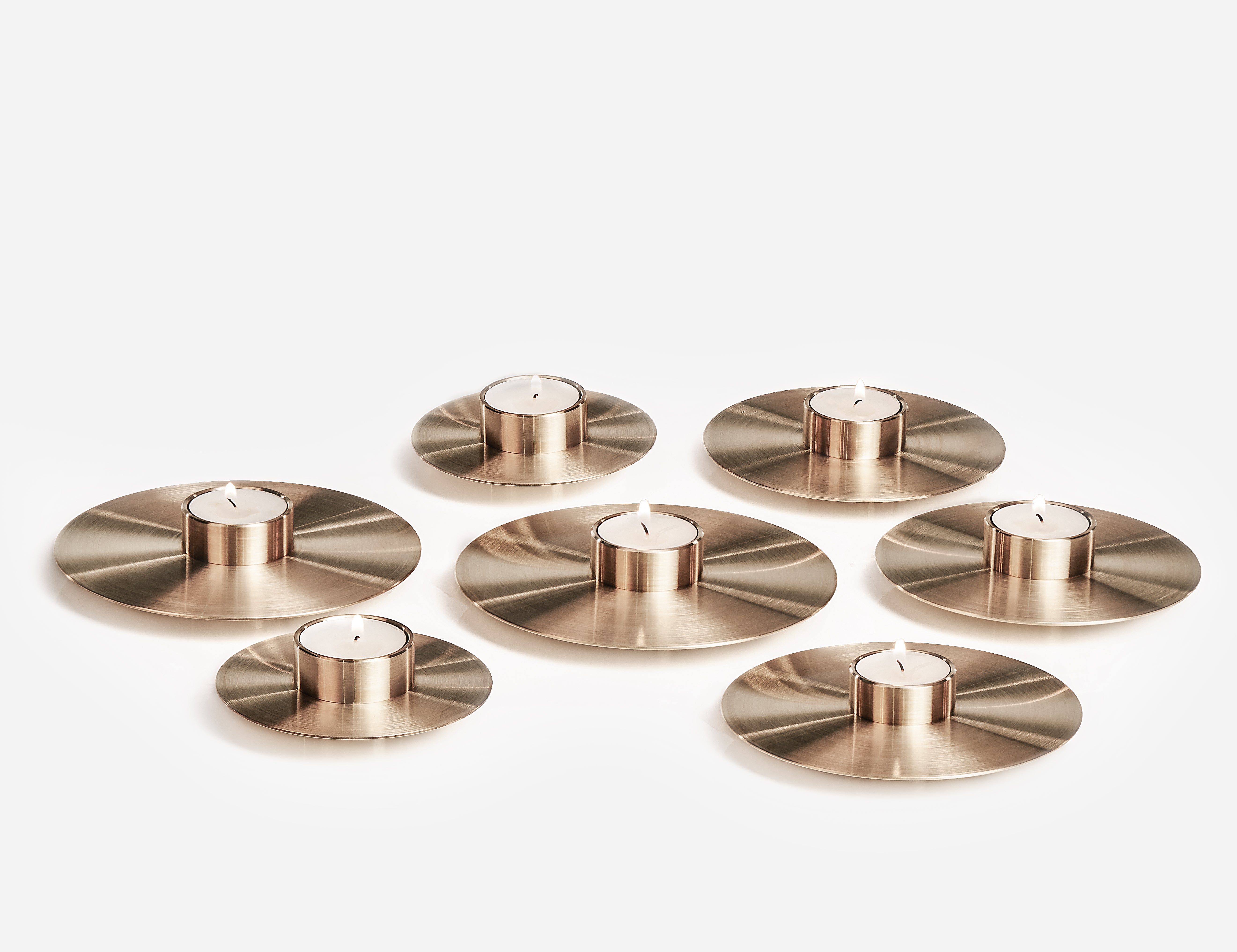 Sada svícnů ORB mosaz