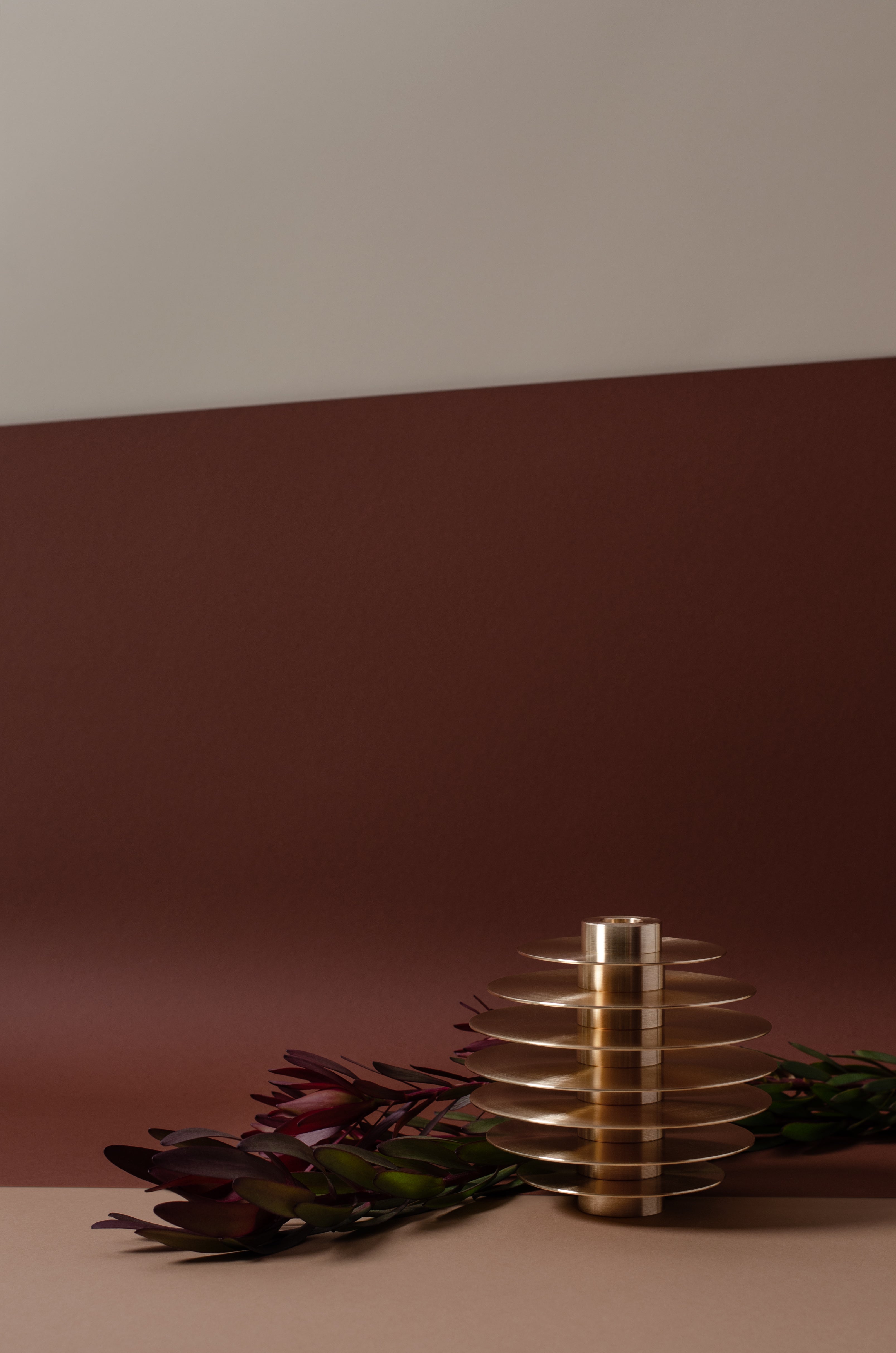 Sada svícnů ORB mosaz