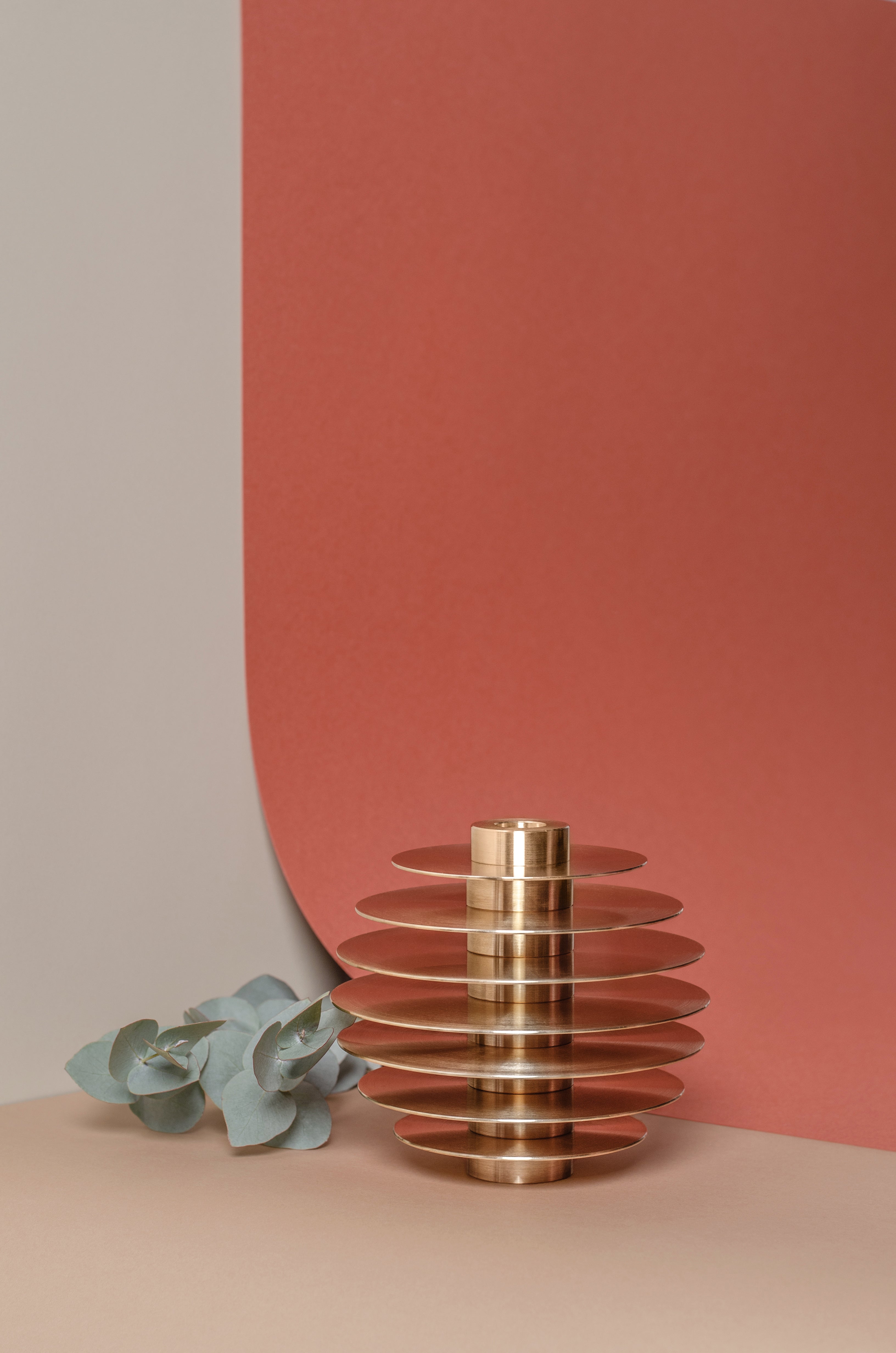 Sada svícnů ORB mosaz