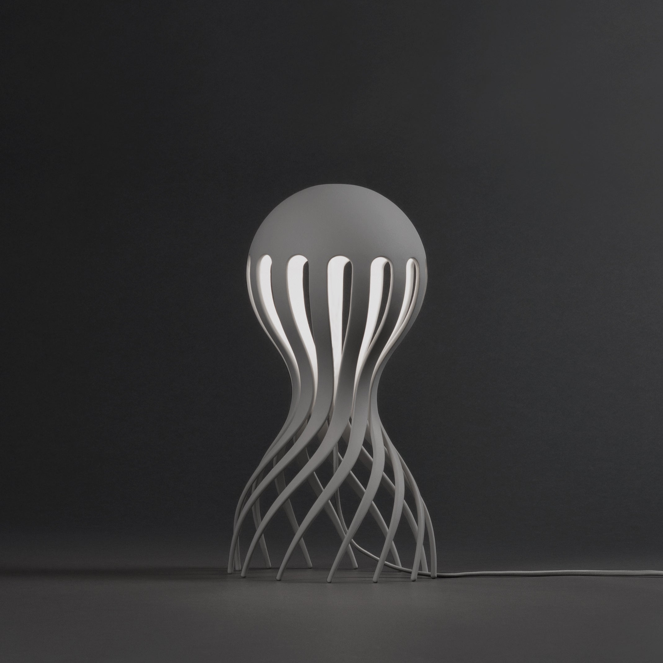 Stolní lampa CIRRATA šedá