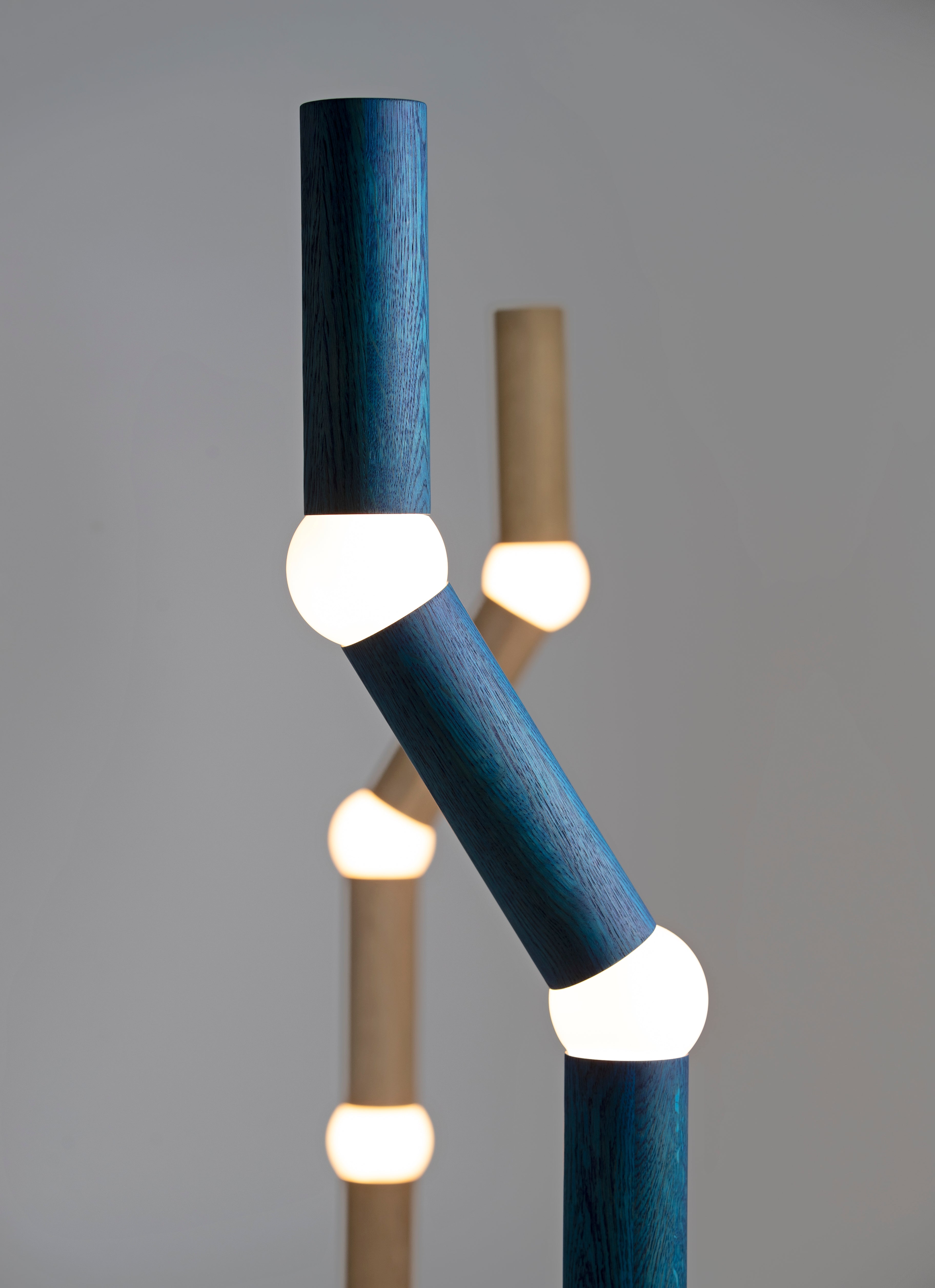 LIGHTBONE floor lamp oak