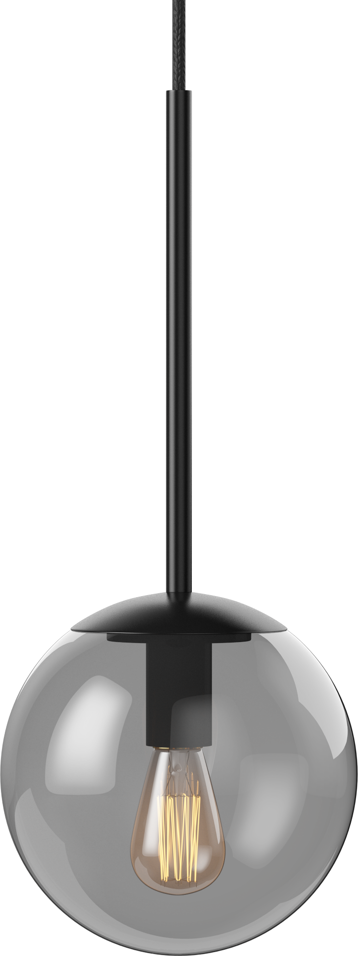 Závěsné svítidlo ORB černé