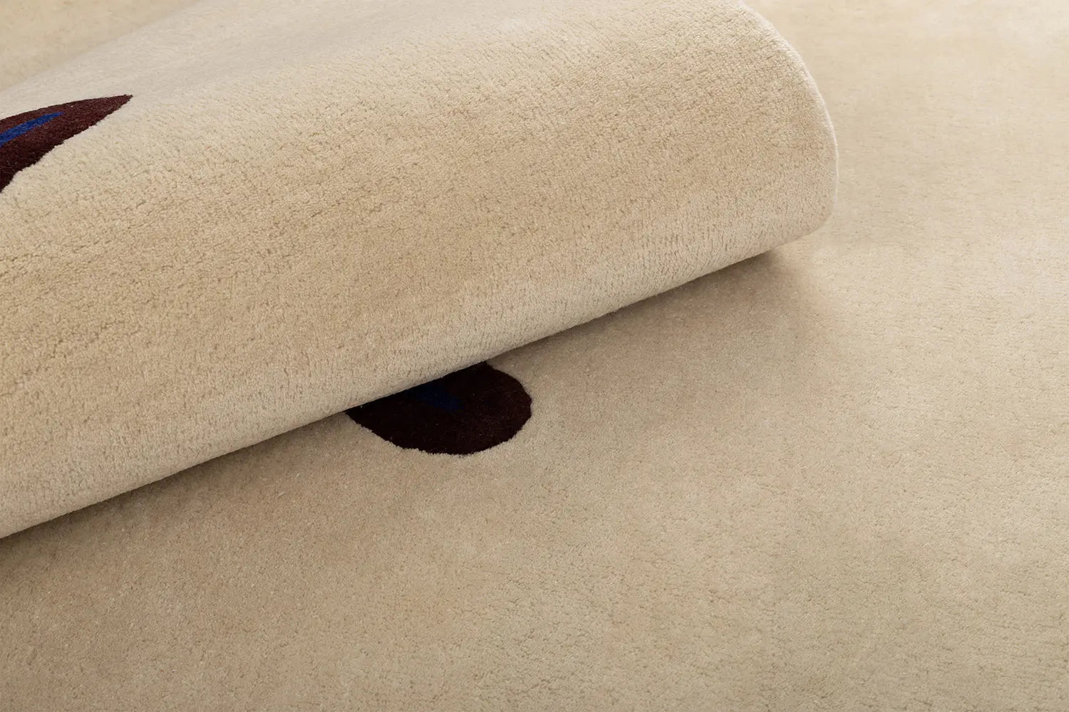 OSLO Beige Rug with Green and Brown