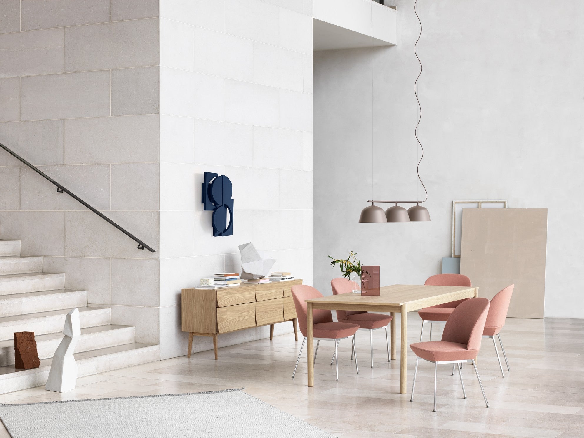 Lampa wisząca AMBIT RAIL taupe