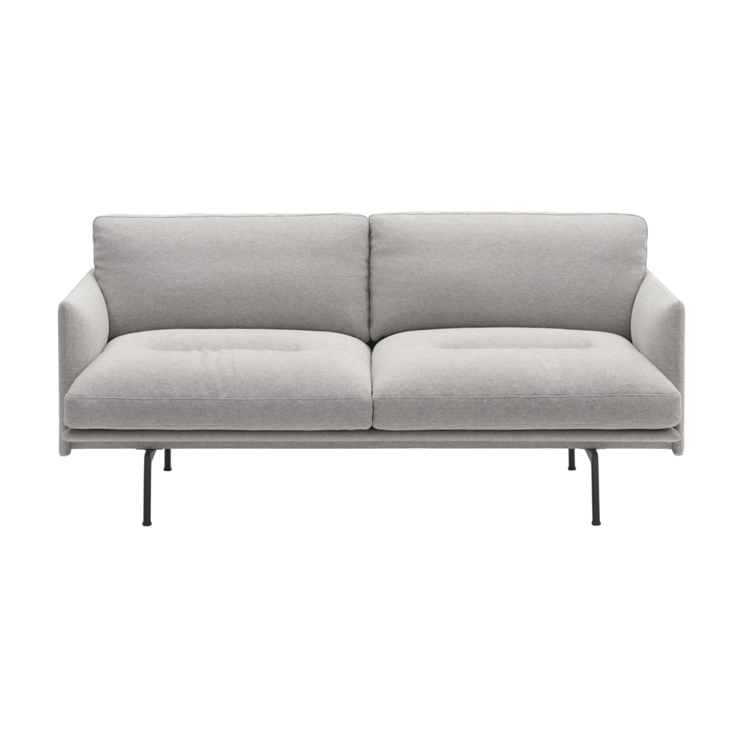 Sofa pro 2 osoby OUTLINE SOFT čalouněná