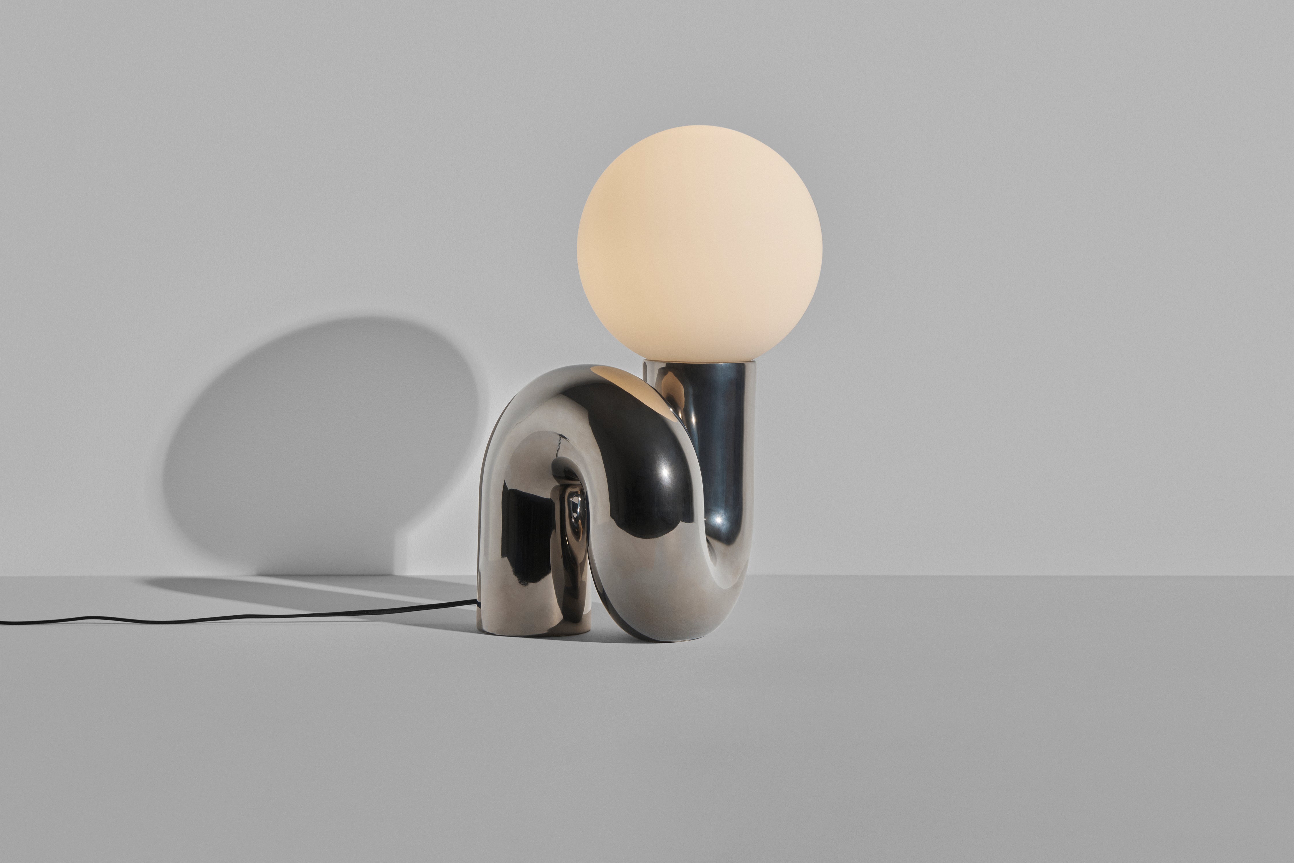 Lampa stołowa NEOTENIC srebrny – Petite Friture