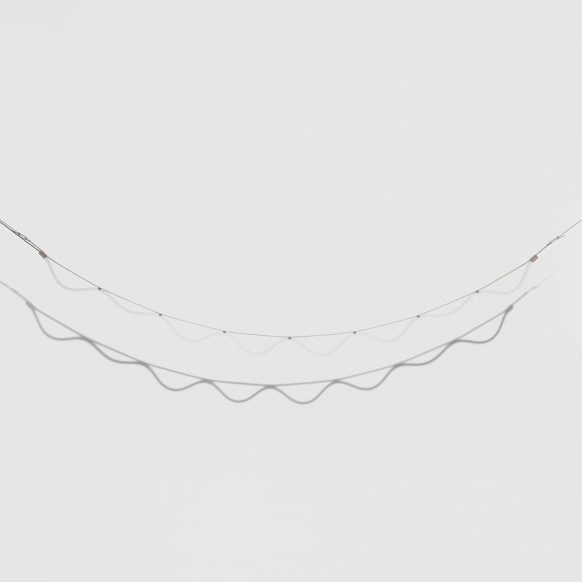 Lampa visící SPLINE béžová s modrou