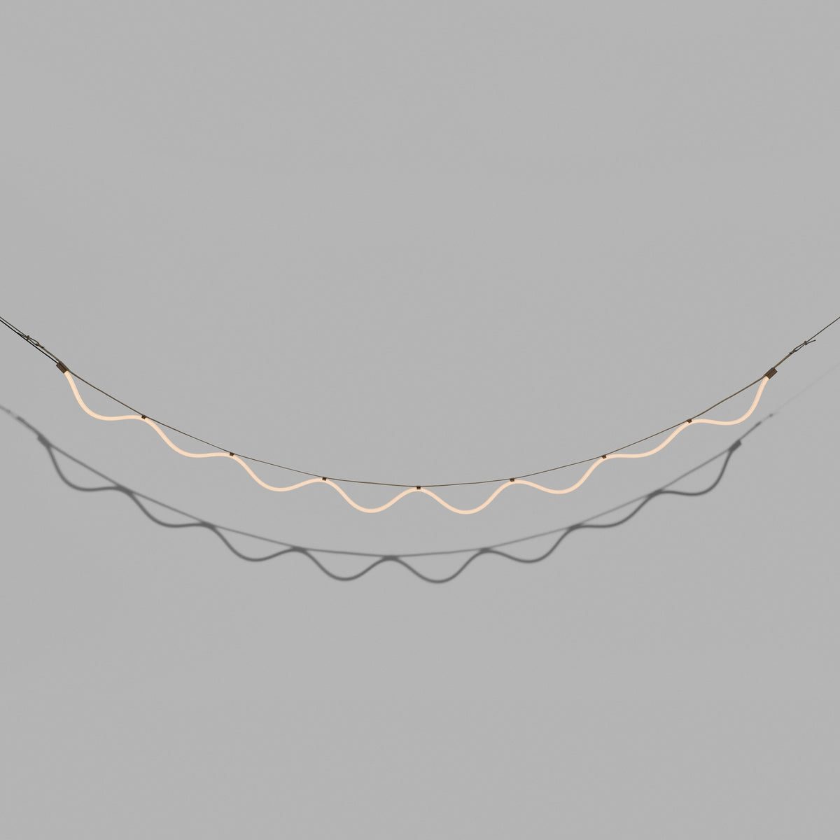 Lampa visící SPLINE béžová s modrou