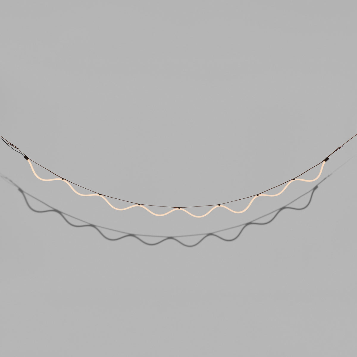 Lampa visící SPLINE hnědá s oranžovou