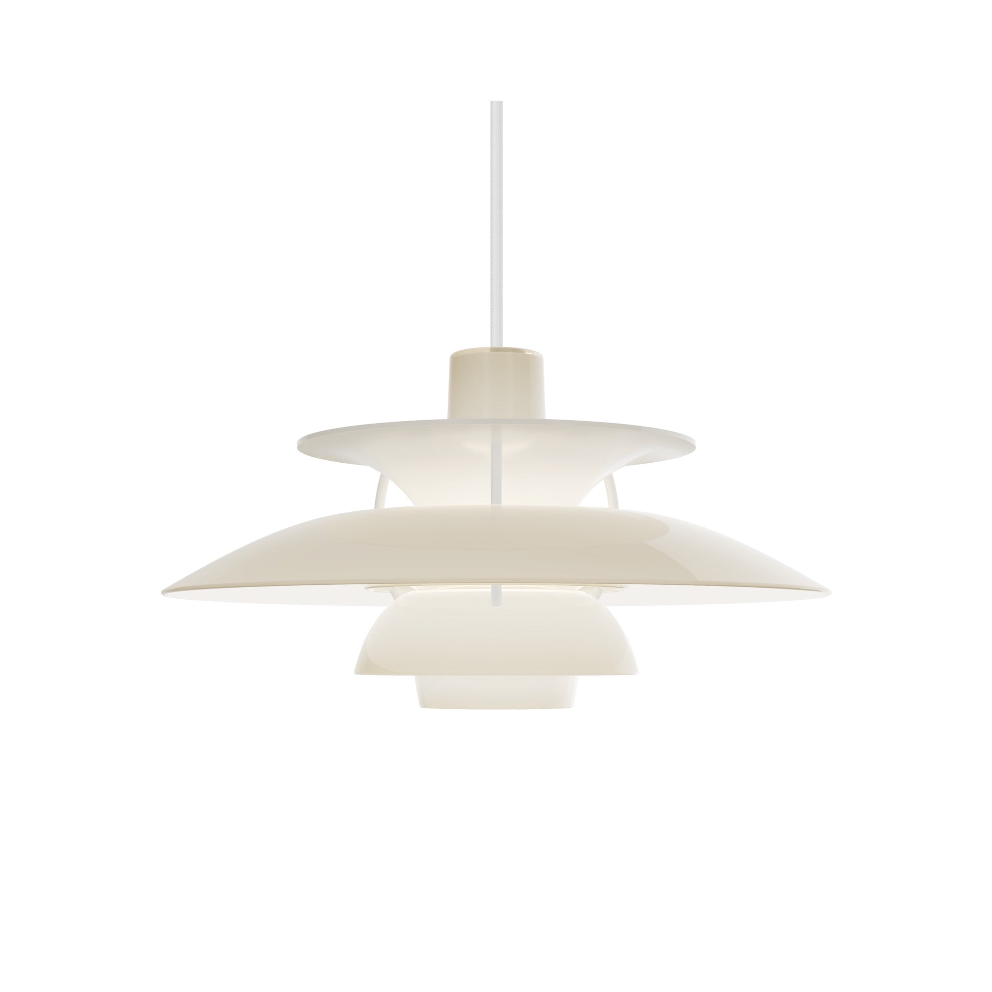 Lampa wisząca PH 5 OPAL beżowy – Louis Poulsen