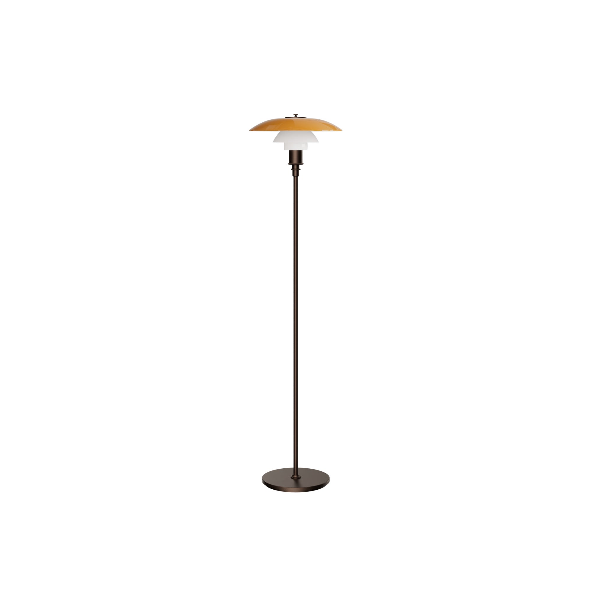 PH 3½-2½ Amber Floor Lamp