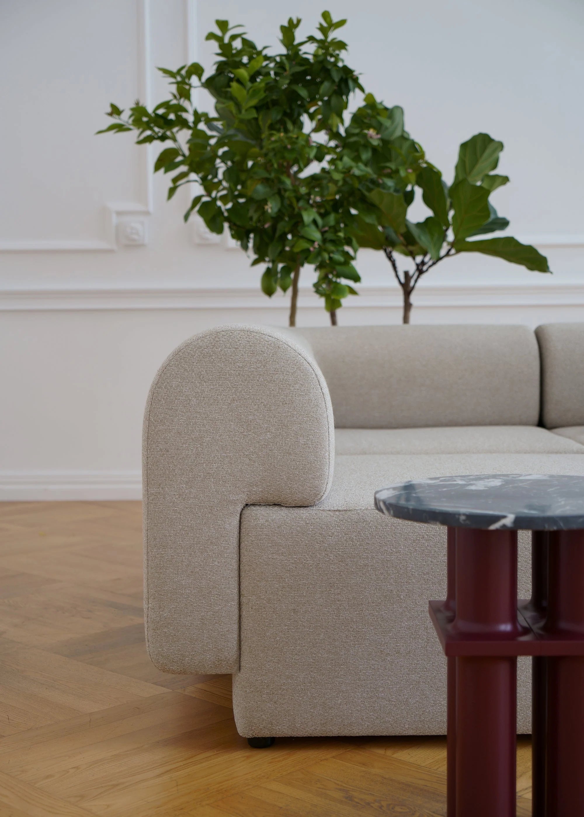 2-seater Sofa TORI gray