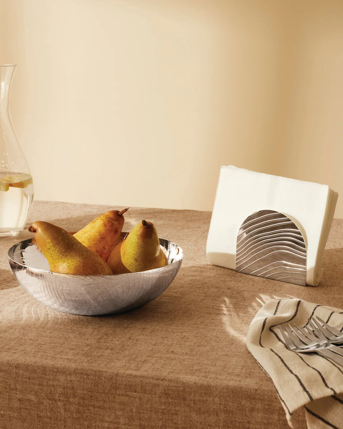 Brown venner napkin
