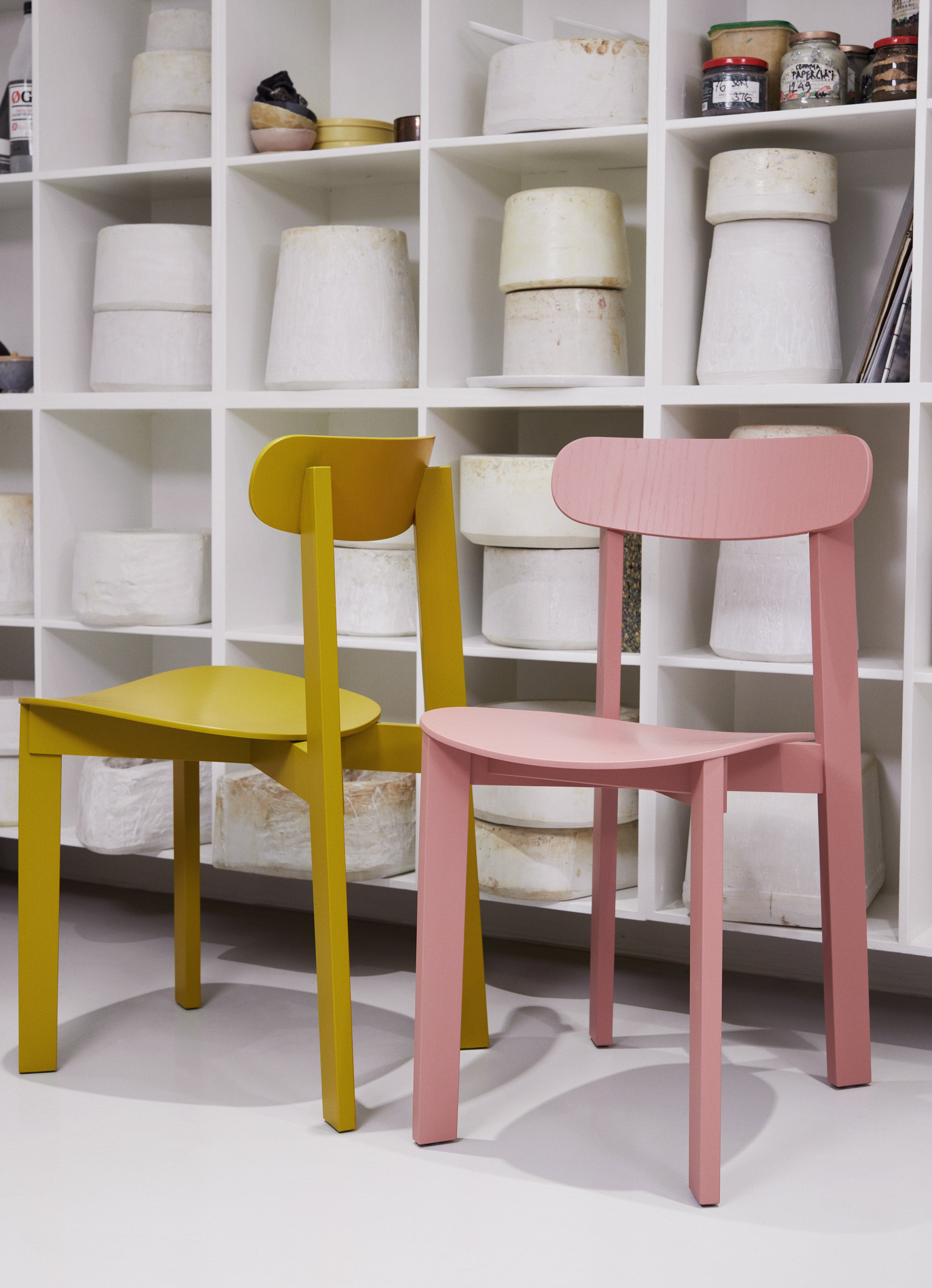 Židle BONDI žlutá