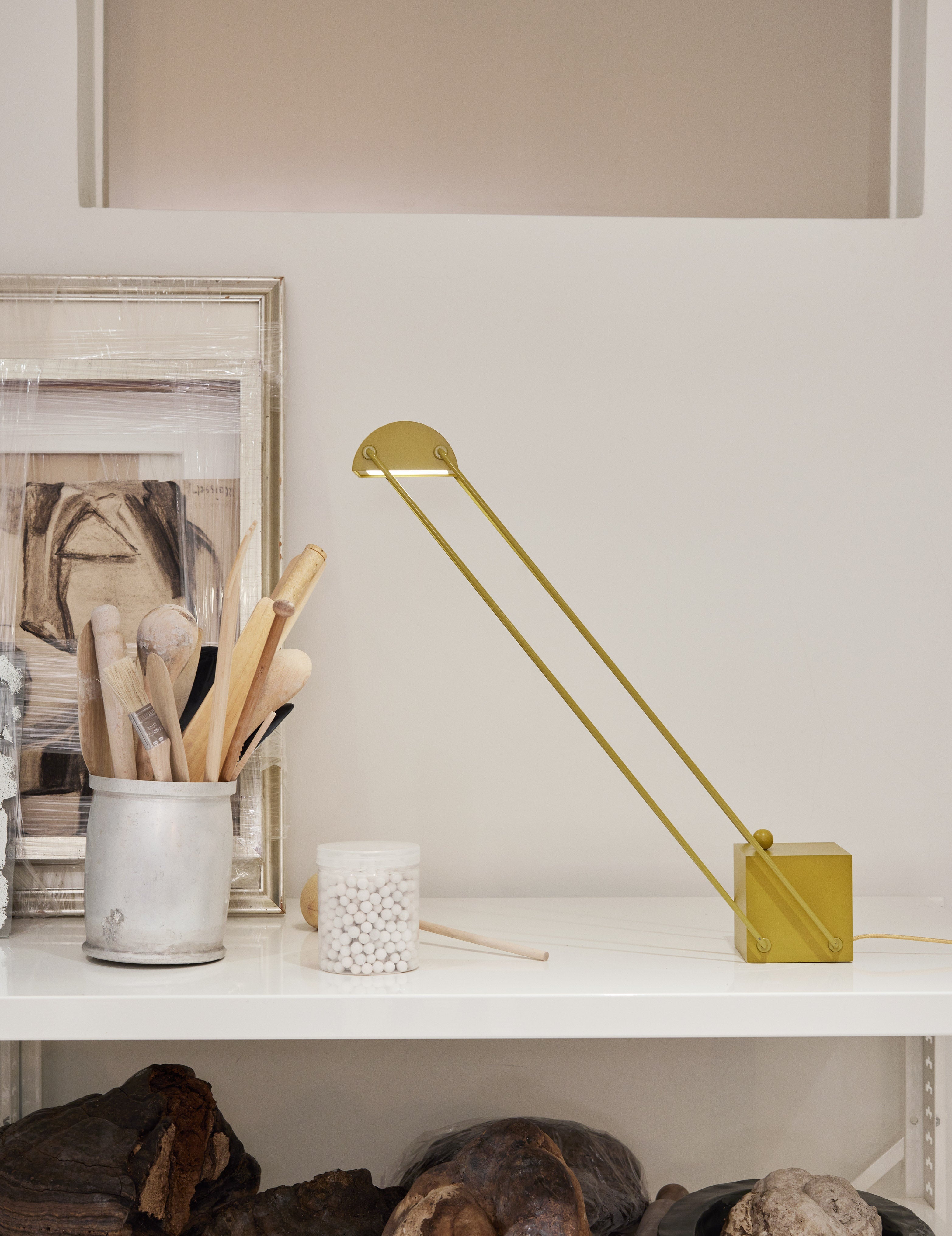 Stolní lampa TOKIO žlutá