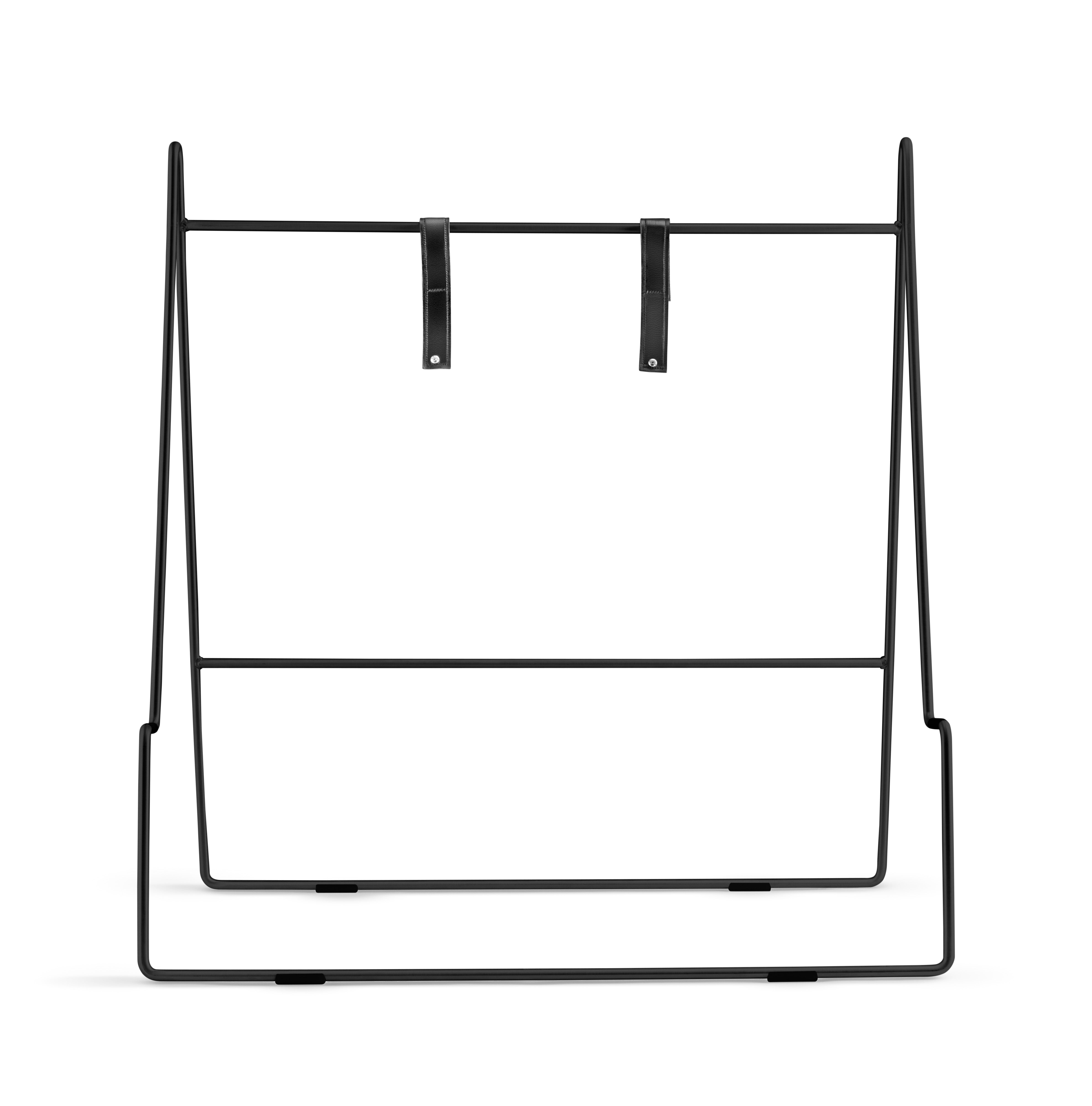 CARRY black TV stand