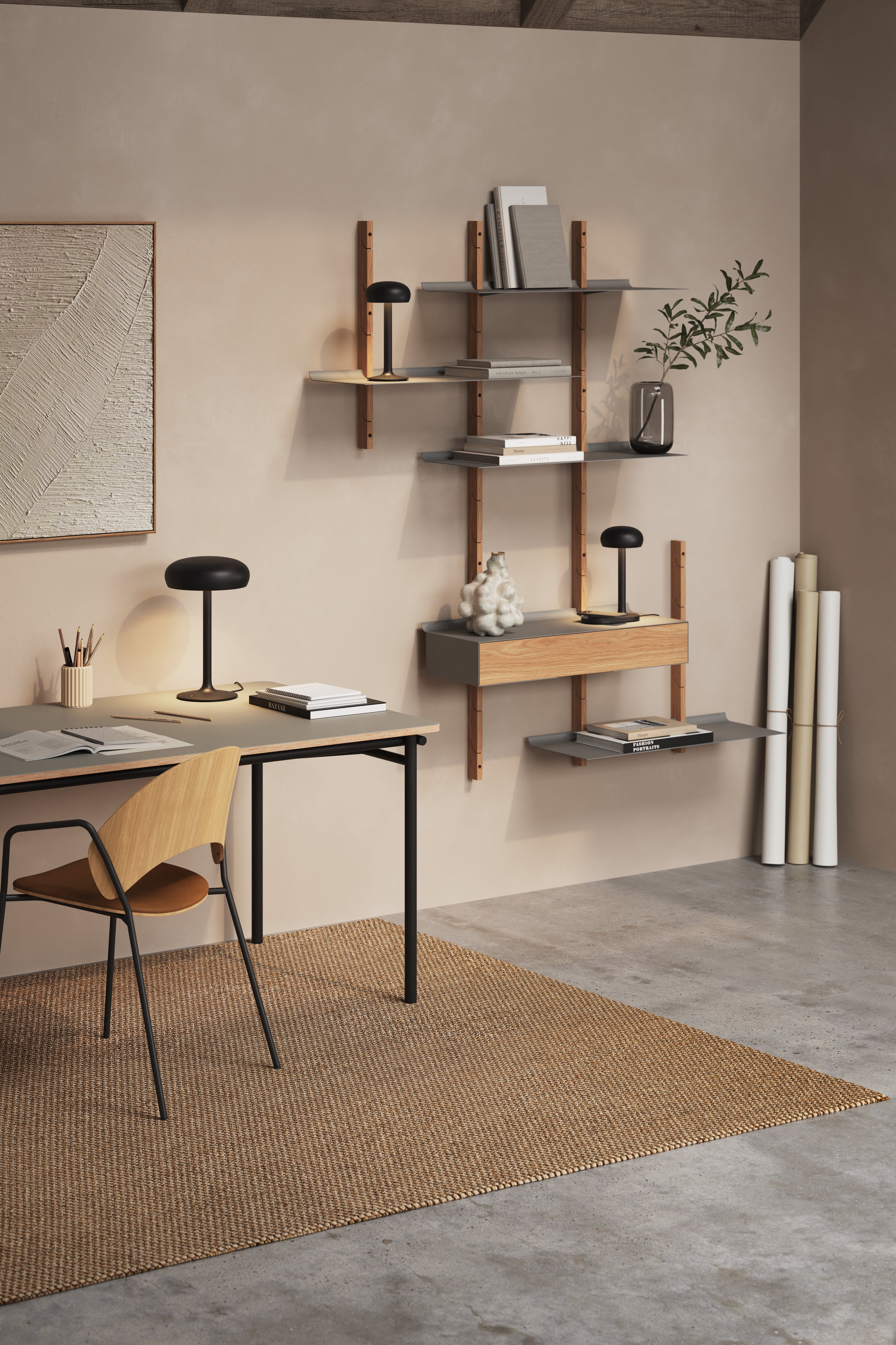 Rozkládací stůl TAFFEL zelený