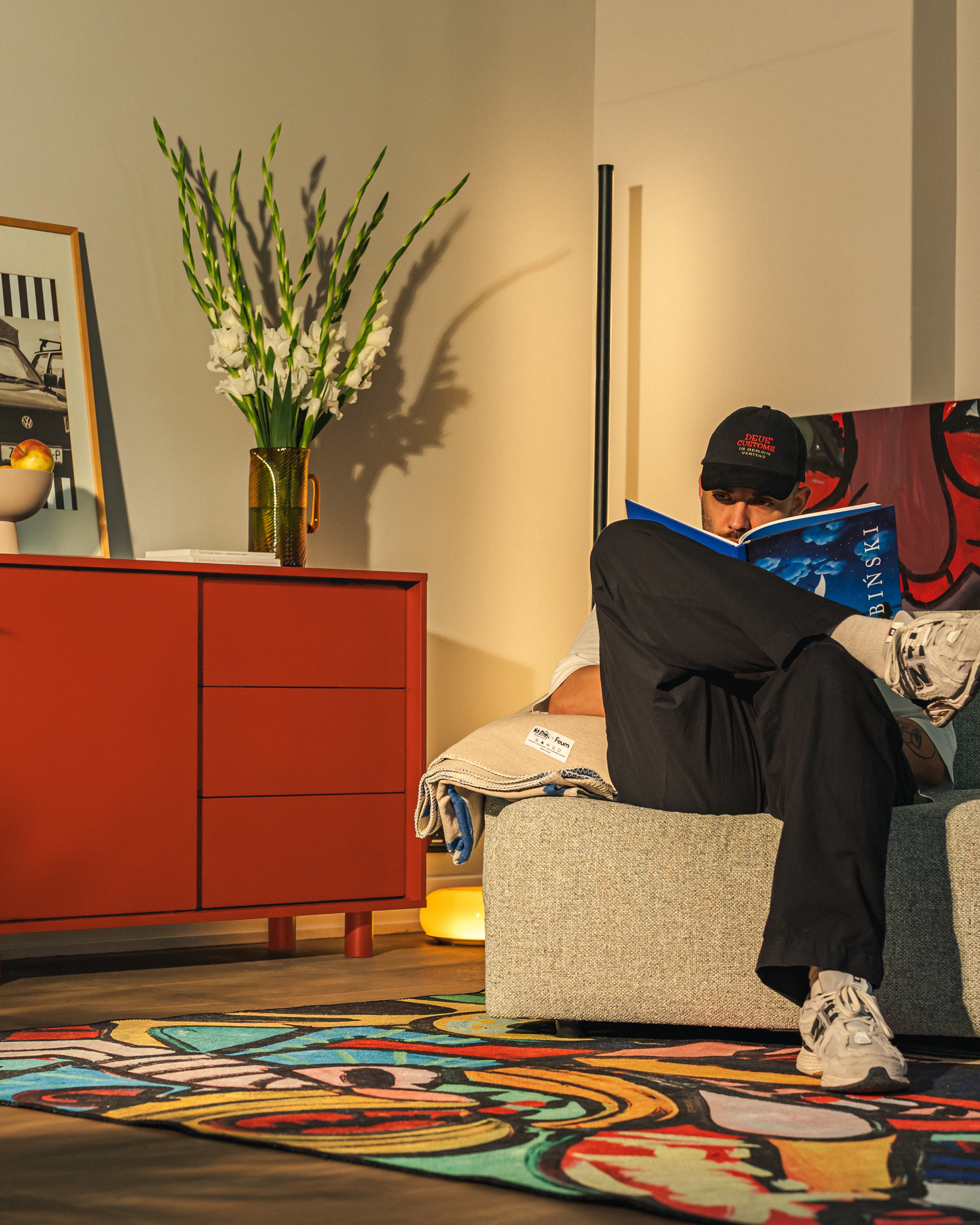 PAC Chest of Drawers Red Rooibos