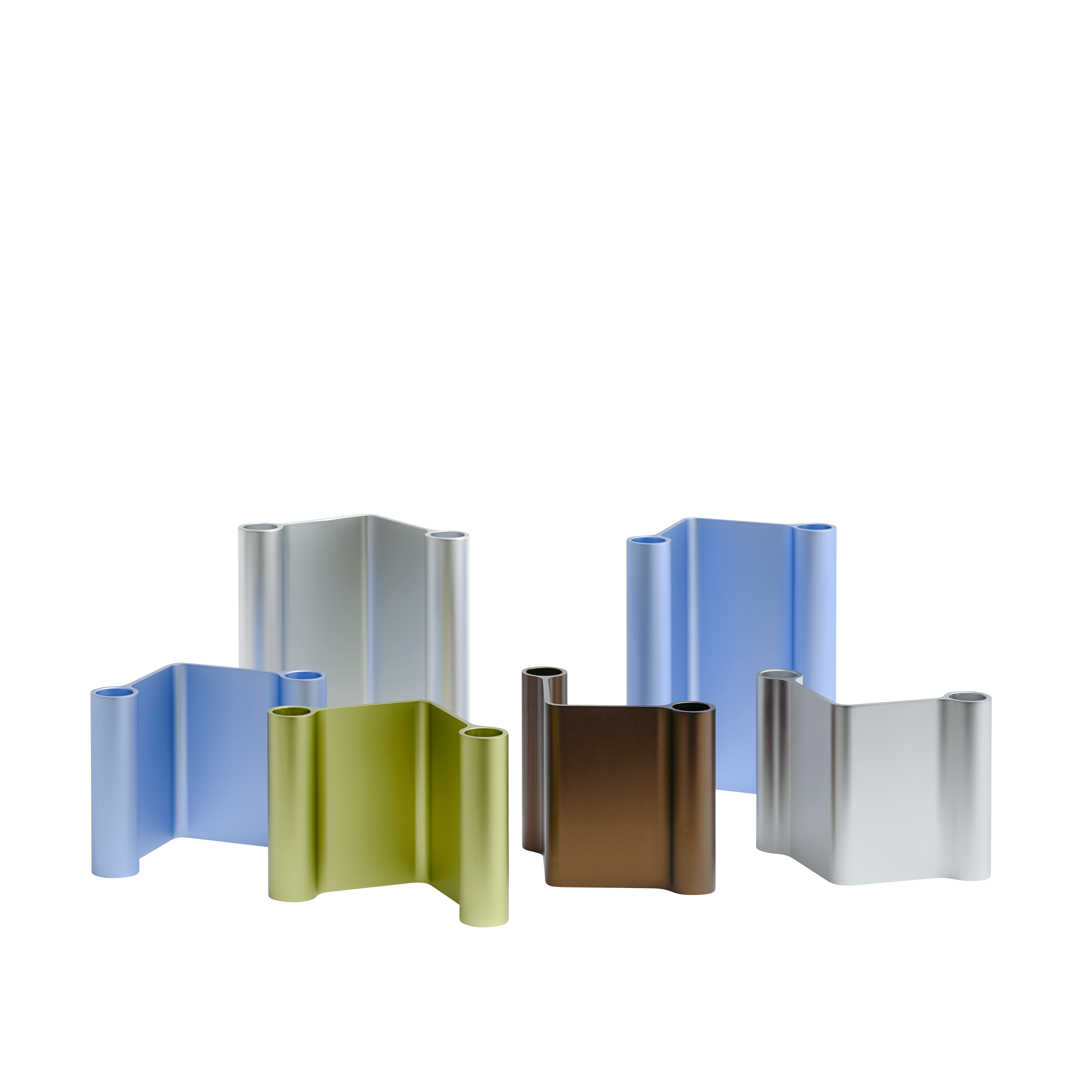 Svícen PAIR zelený